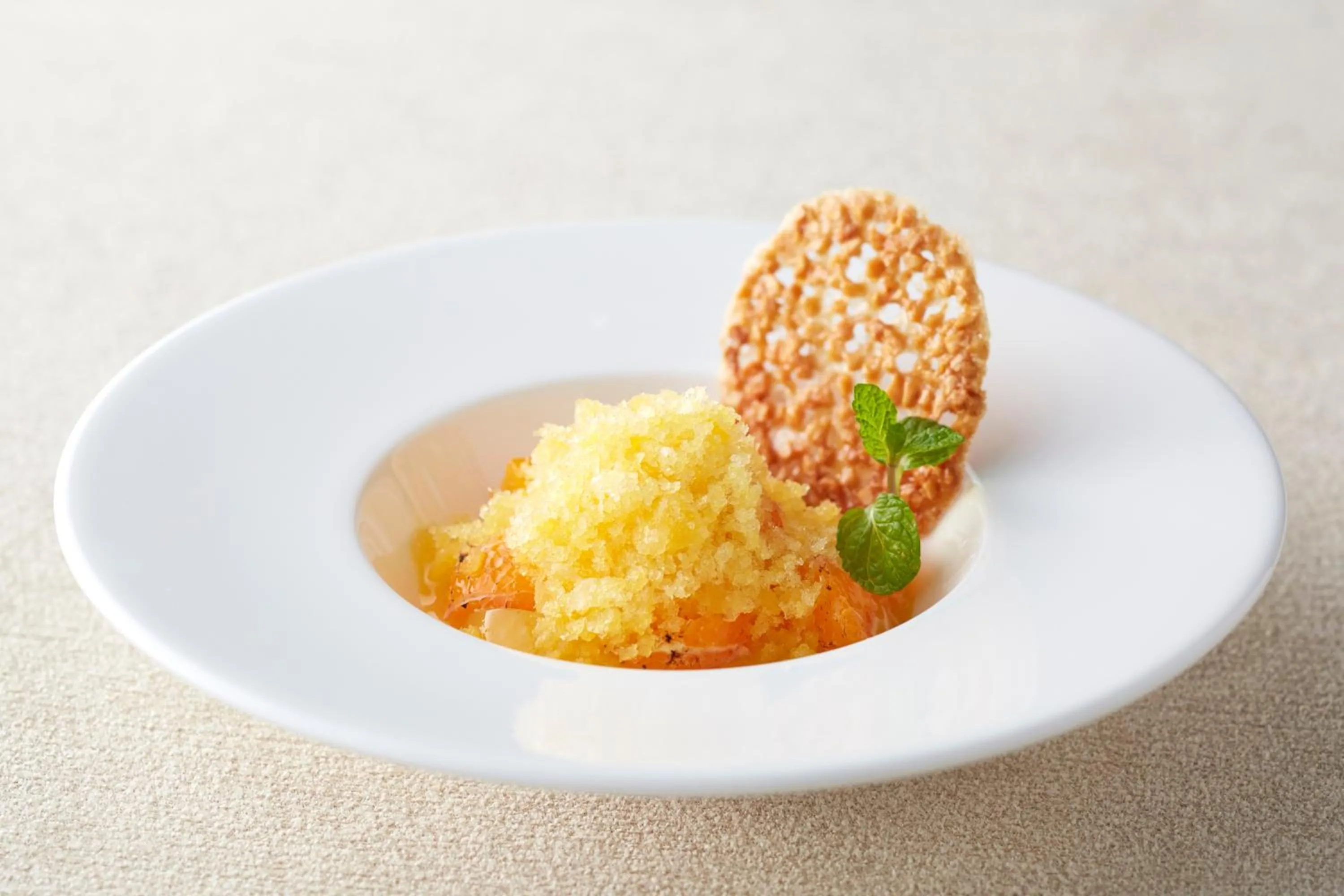 Food close-up in Hotel New Otani Hakata