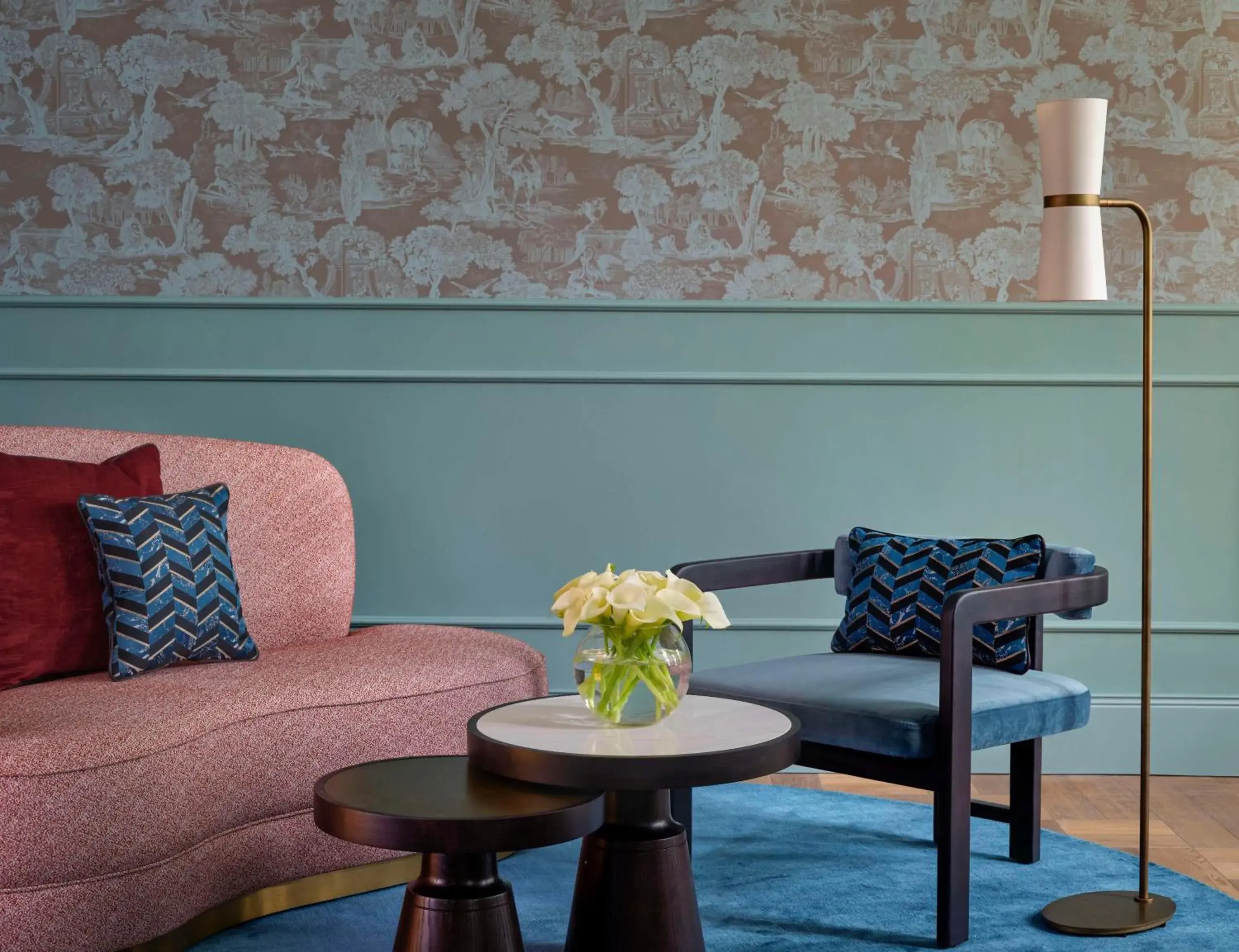 Living room in Hotel Taschenbergpalais Kempinski Living room in Hotel Taschenbergpalais Kempinski