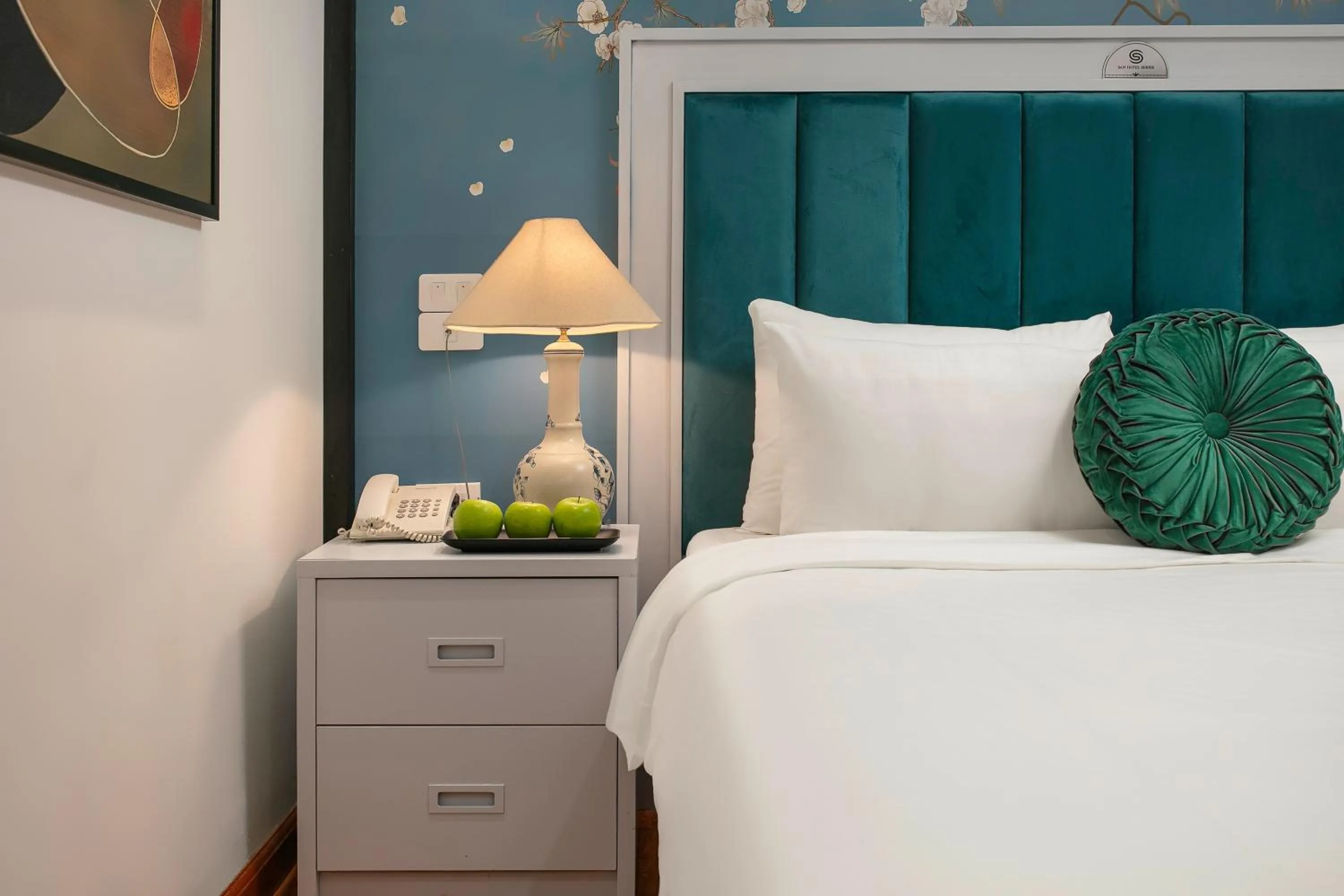 Bedroom, Bed in San Premium Hotel