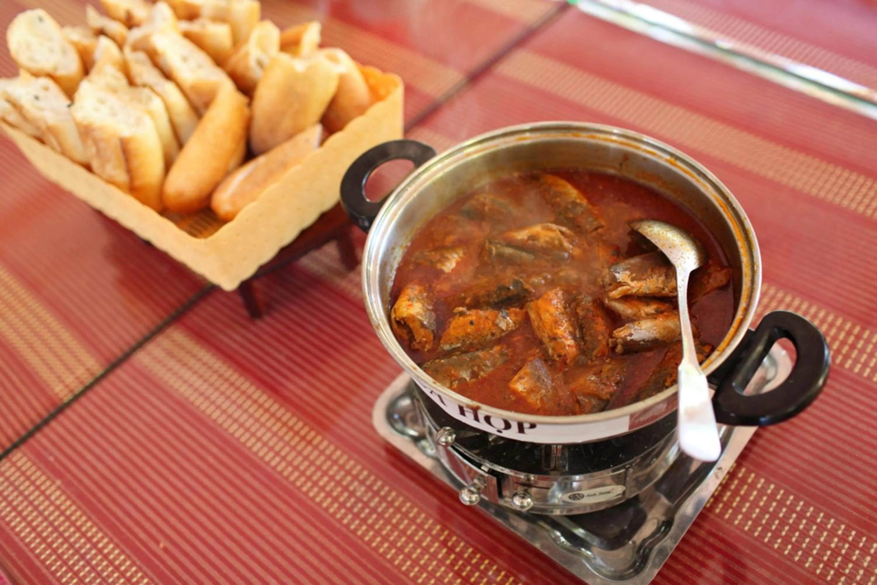 Food close-up in Gold Rooster Resort