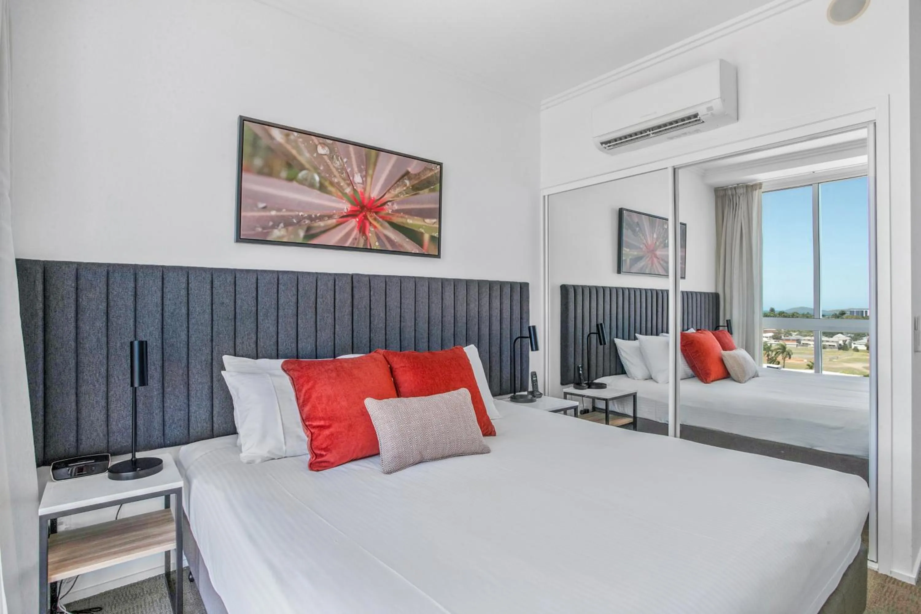 Bed in Quest Mackay on Gordon