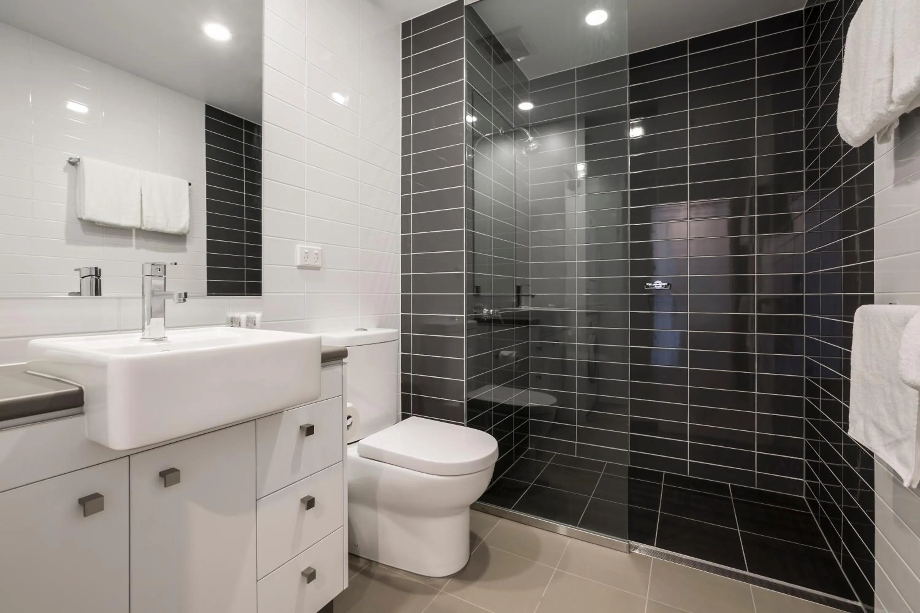 Shower in Quest Mackay on Gordon