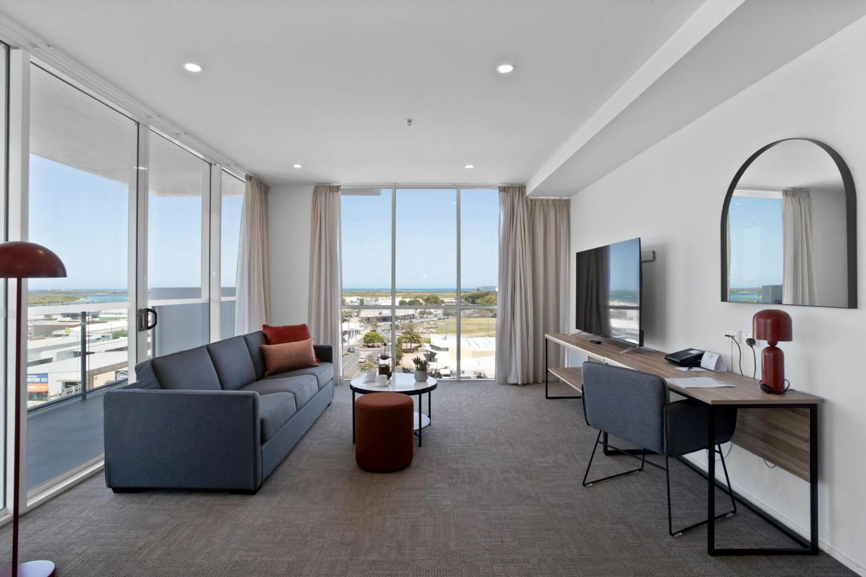 Communal lounge/ TV room in Quest Mackay on Gordon