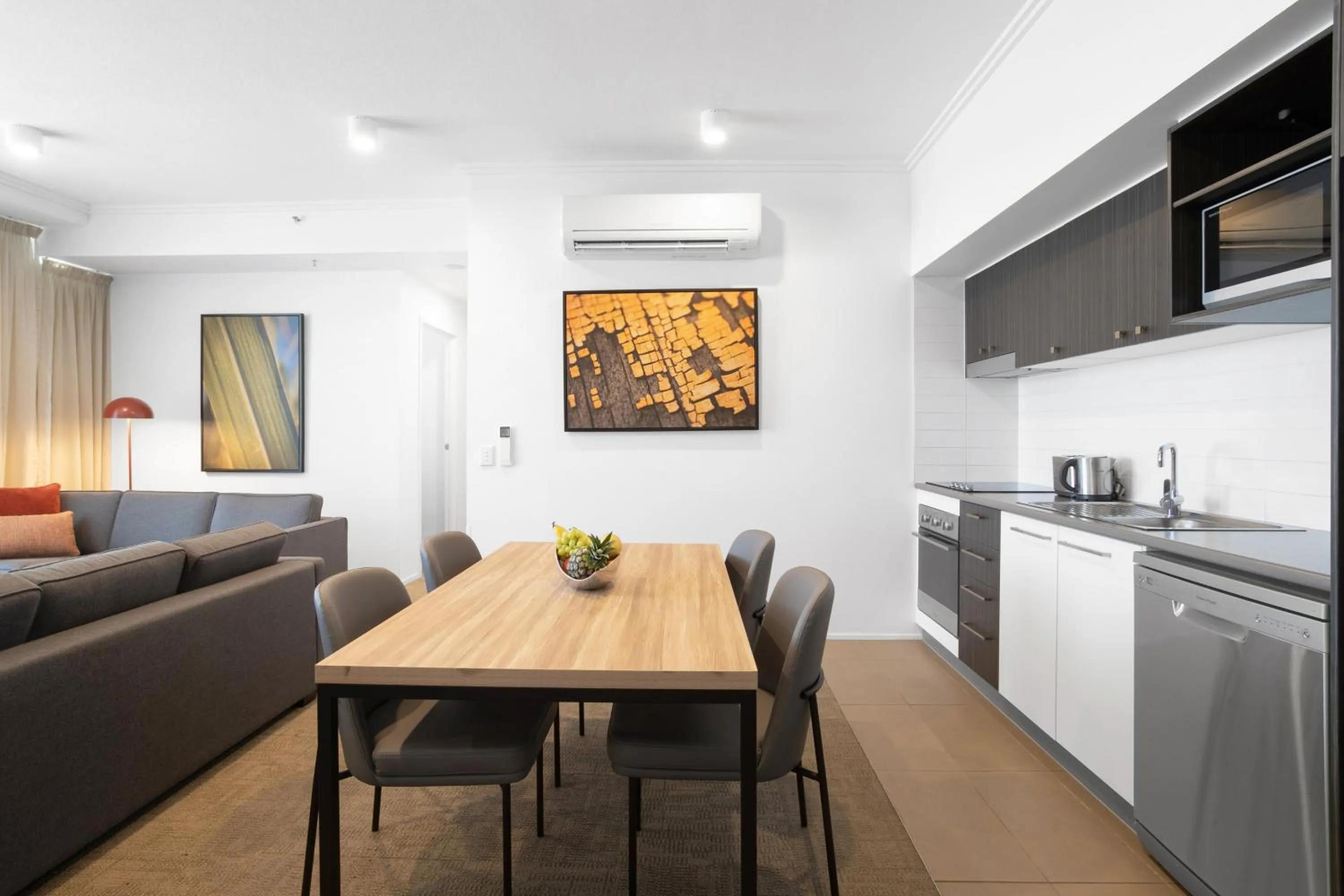 Living room in Quest Mackay on Gordon