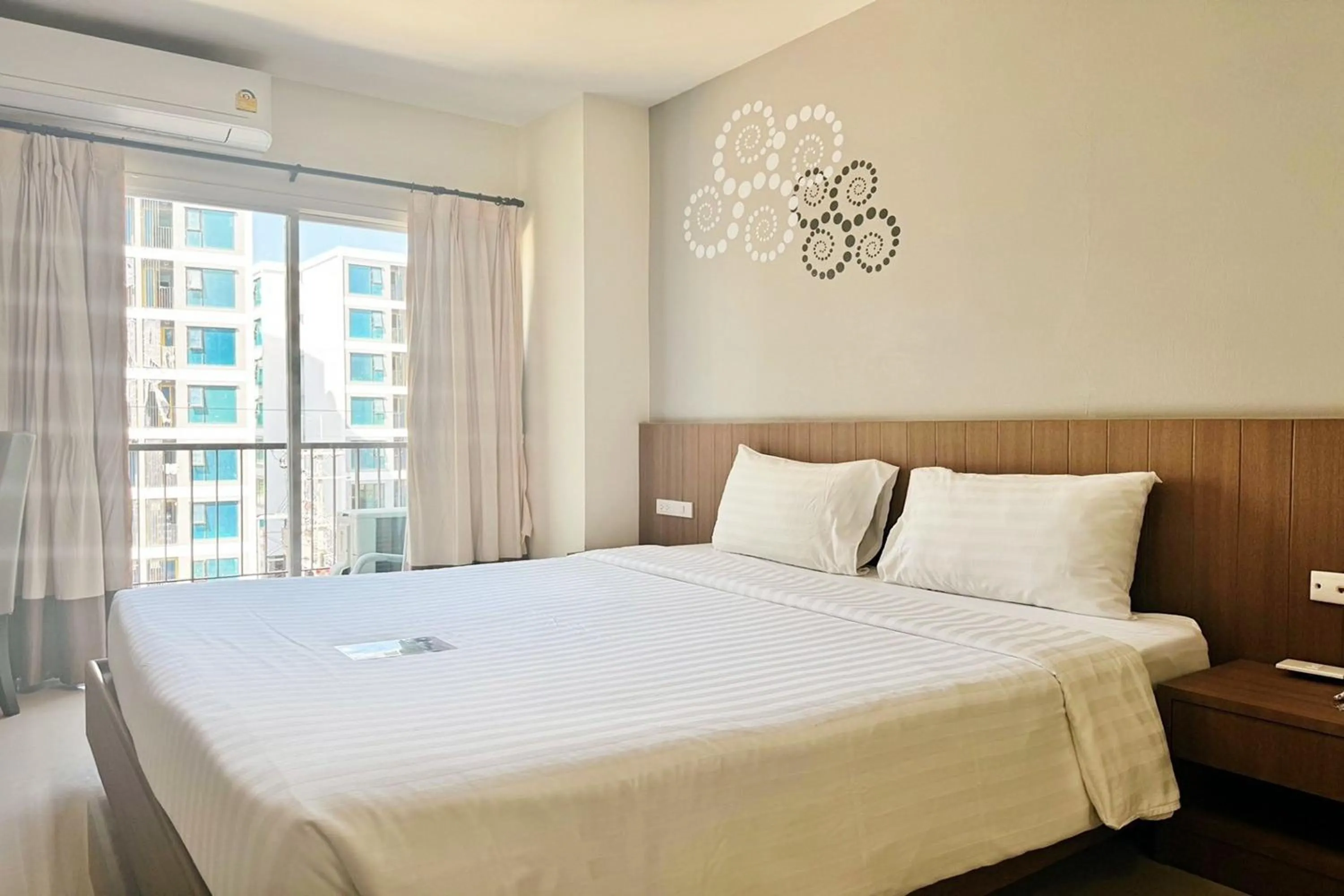 Bed in Phavina Hotel Rayong SHA Extra Plus