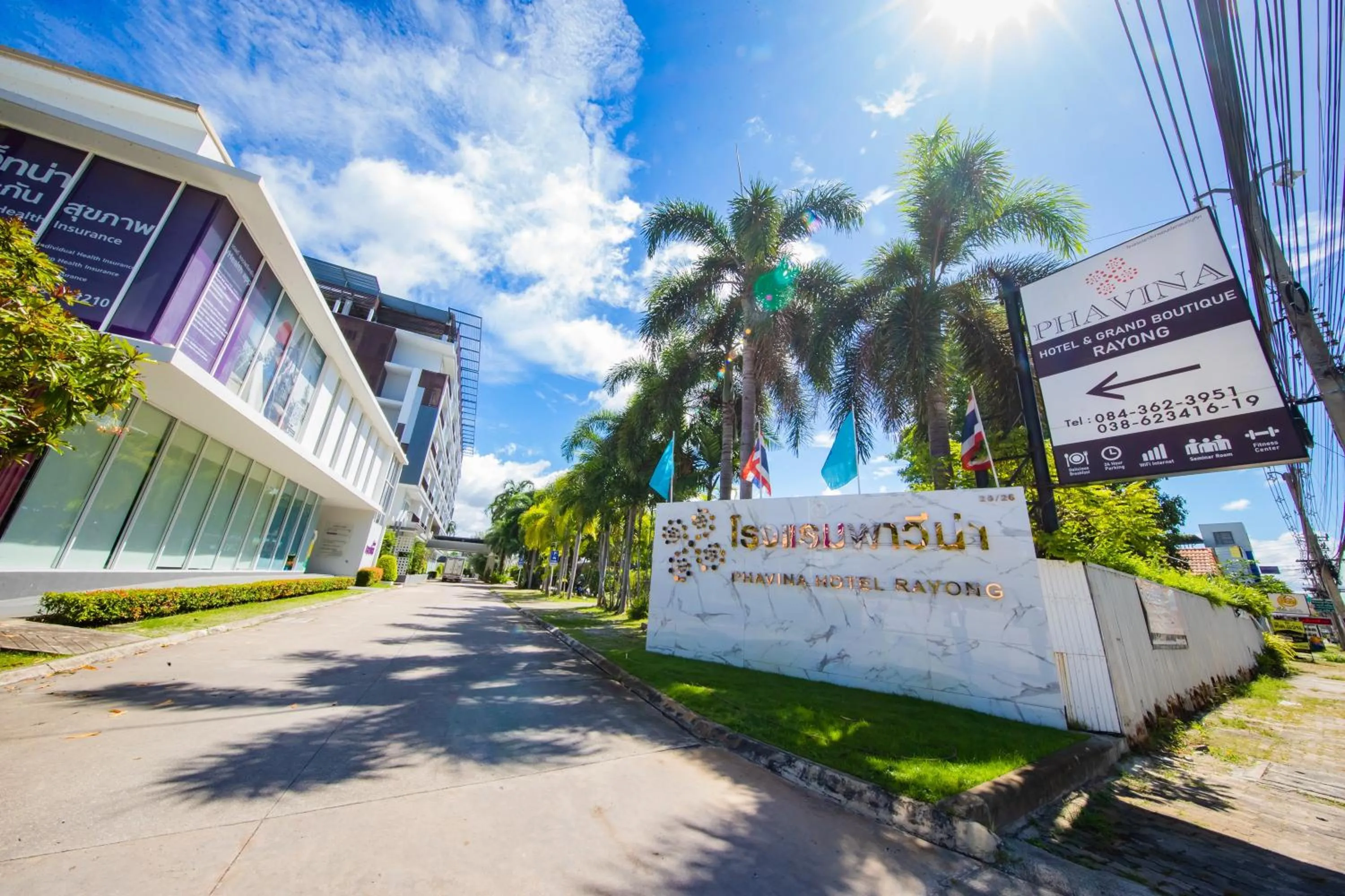 Property building in Phavina Hotel Rayong SHA Extra Plus