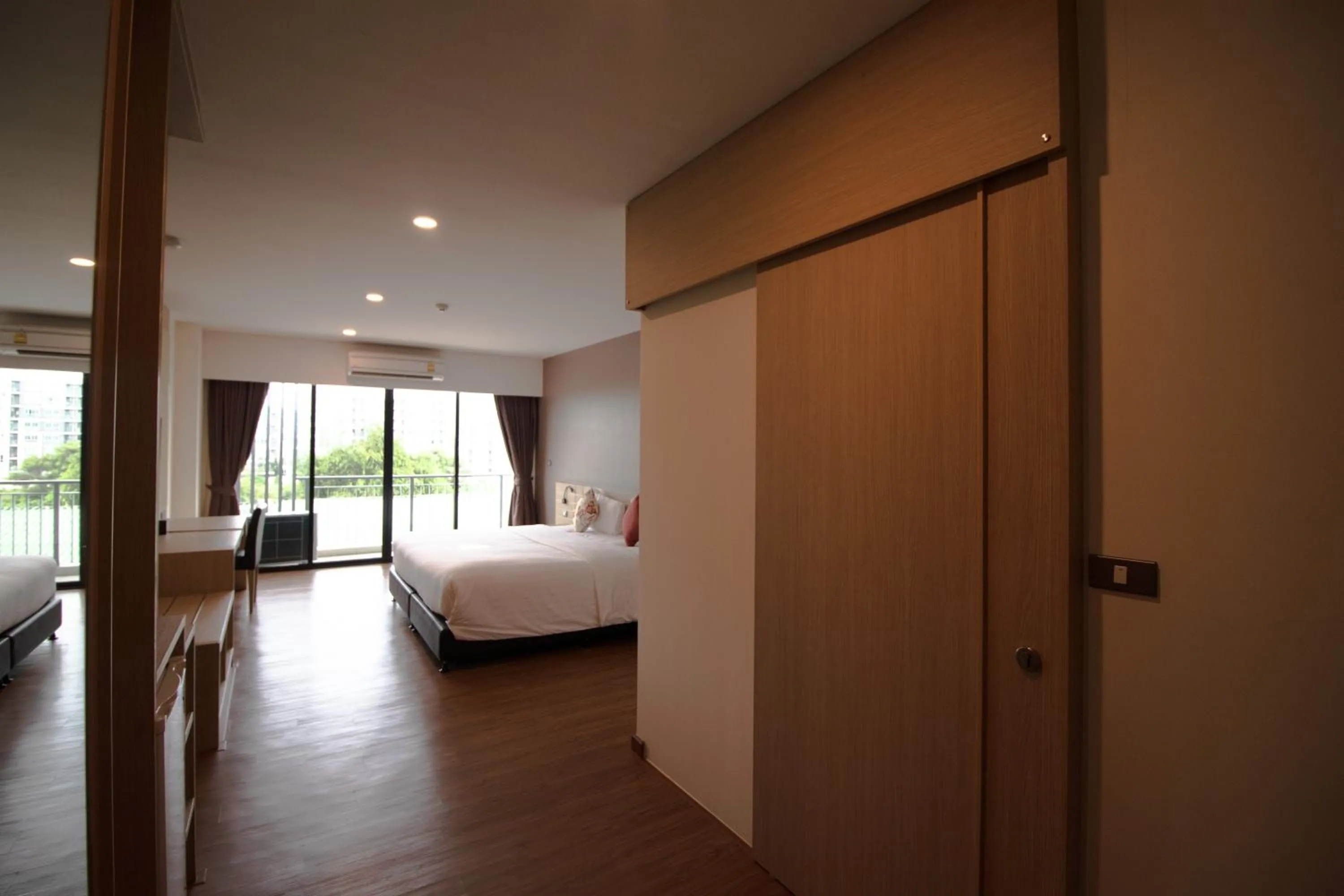 Bed in Phavina Hotel & Grand Boutique Rayong