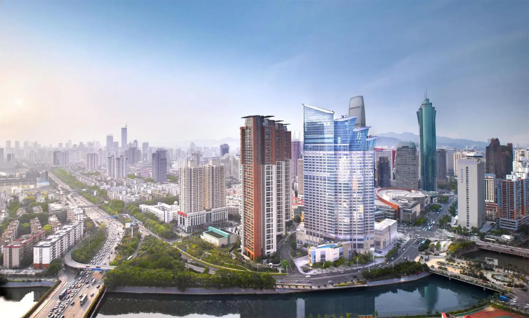 Property building in Grand Hyatt Shenzhen Property building in Grand Hyatt Shenzhen