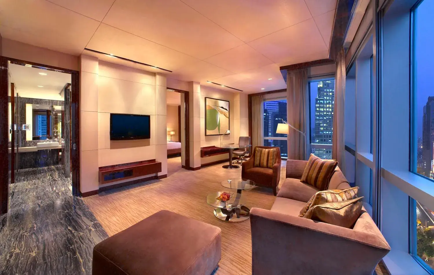 Living room in Grand Hyatt Shenzhen Living room in Grand Hyatt Shenzhen