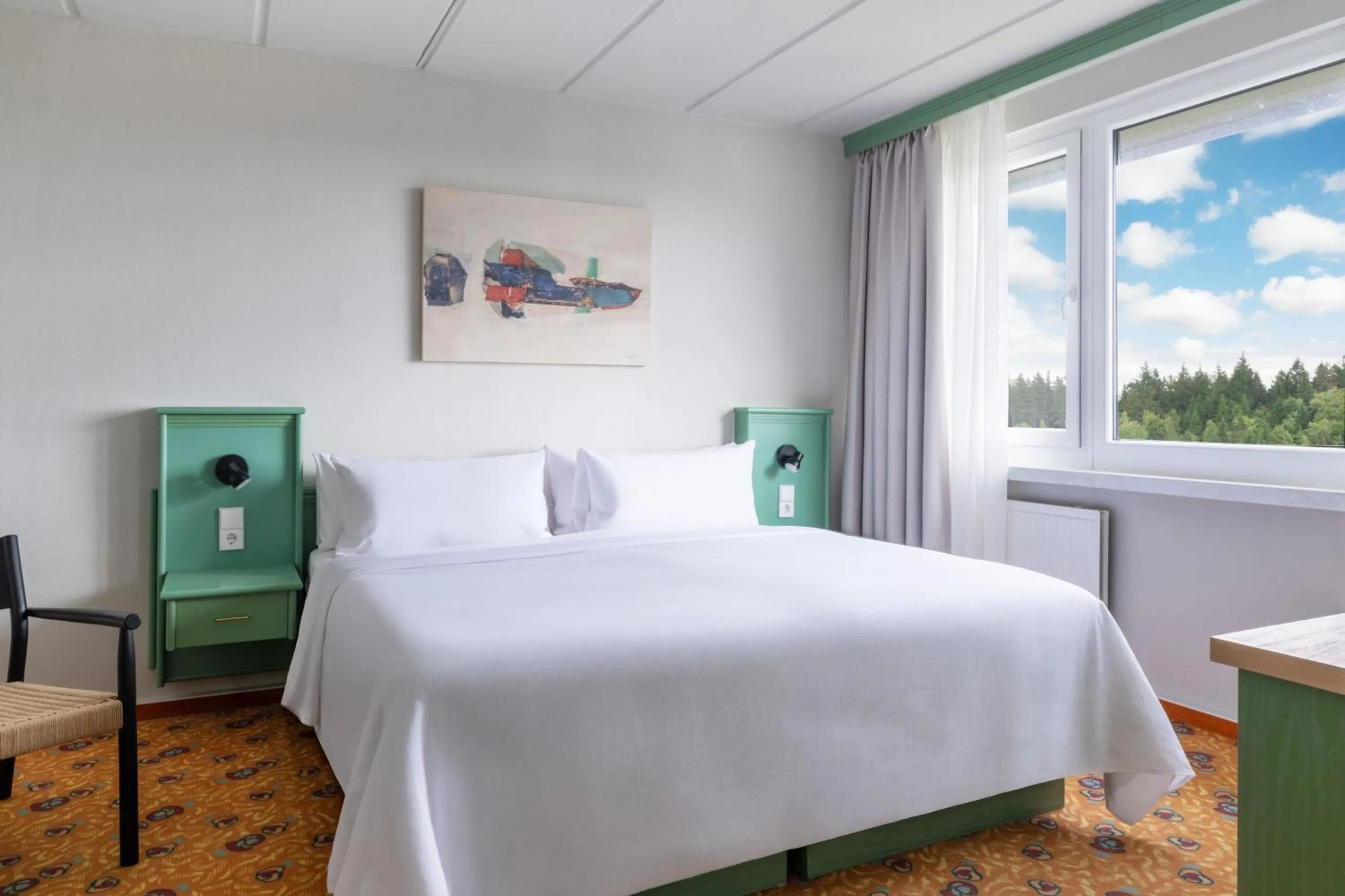 Bed in IFA Schöneck Hotel & Ferienpark