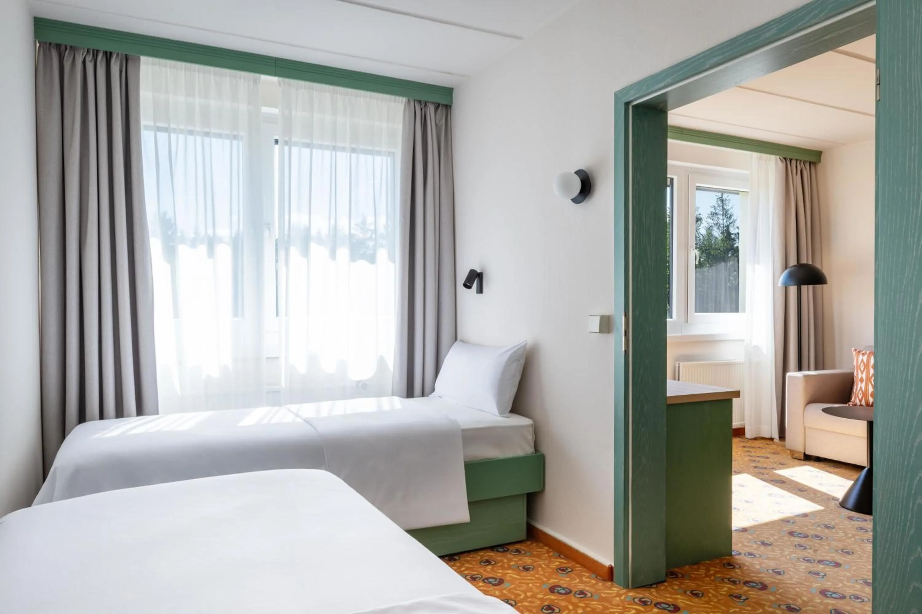 Bed in IFA Schöneck Hotel & Ferienpark