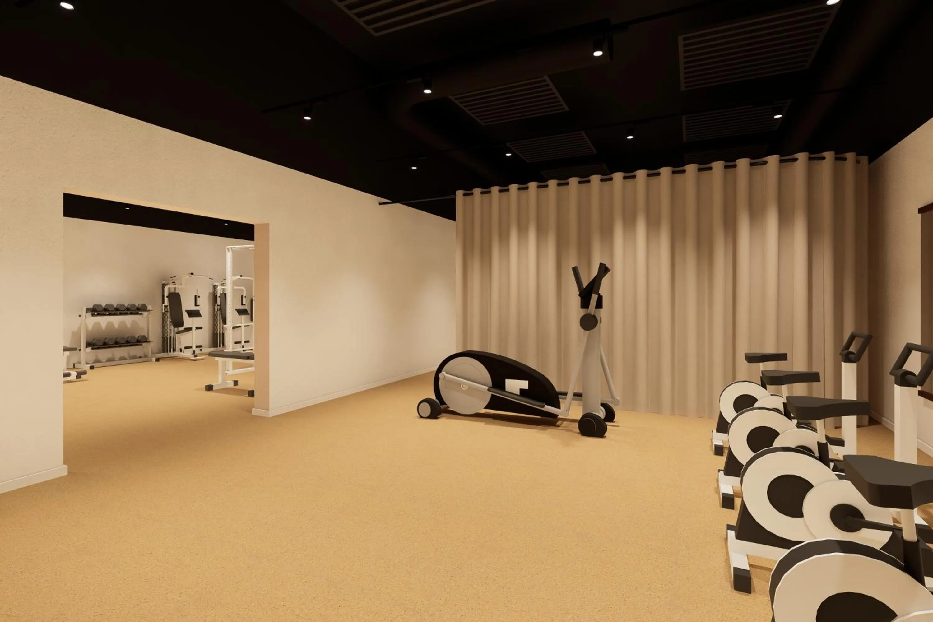 Fitness centre/facilities in IFA Schöneck Hotel & Ferienpark