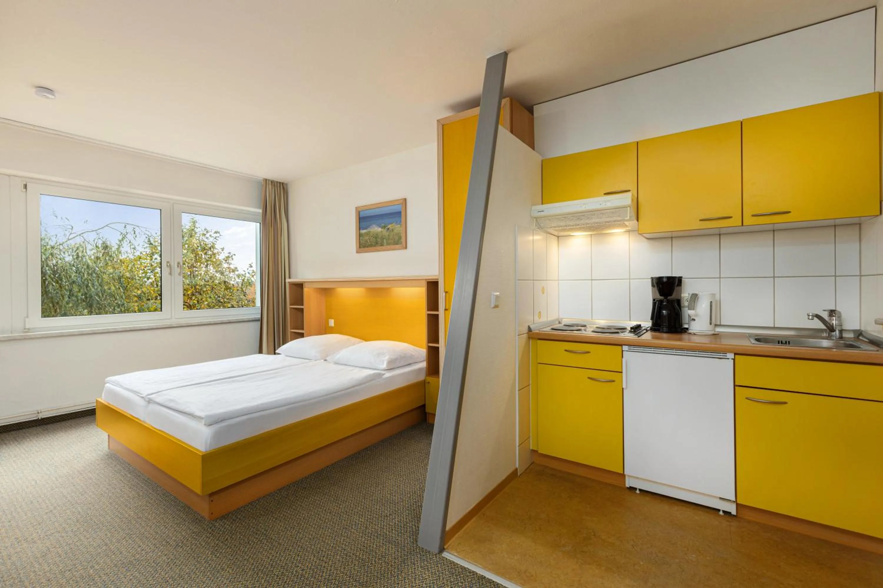 Photo of the whole room, Bed in IFA Fehmarn Hotel & Ferien-Centrum