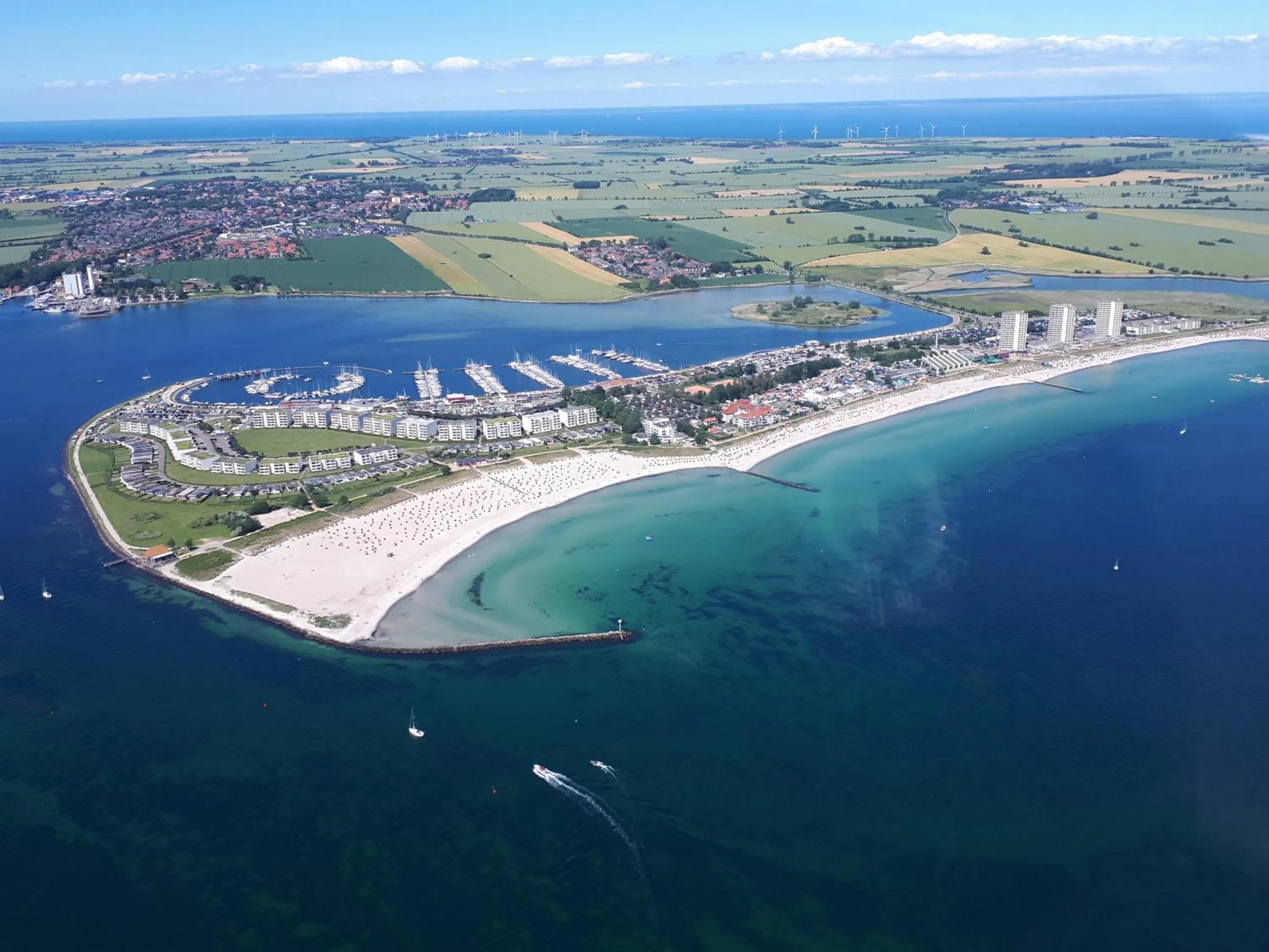 Bird's eye view in IFA Fehmarn Hotel & Ferien-Centrum