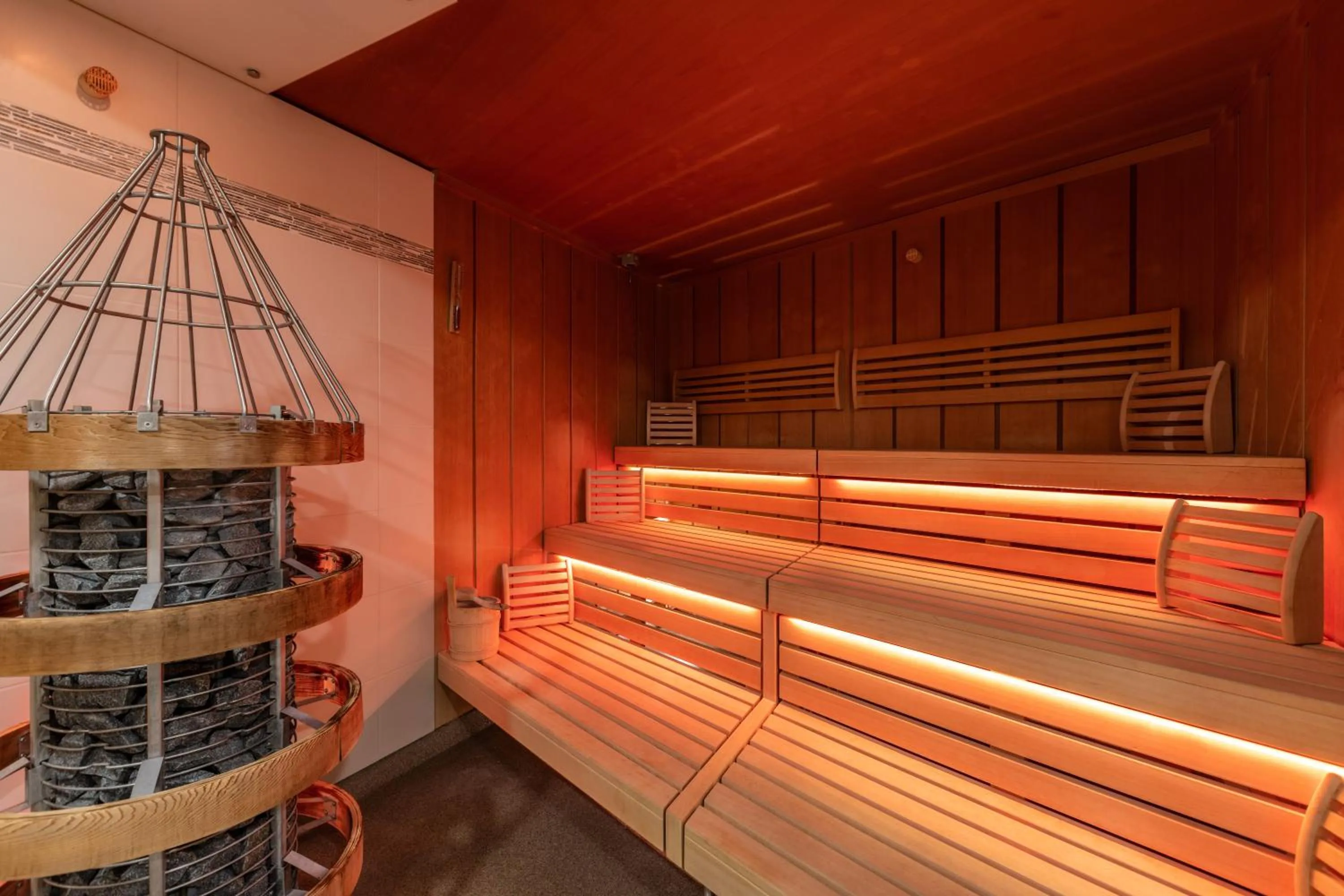 Sauna in IFA Alpenrose Hotel Kleinwalsertal