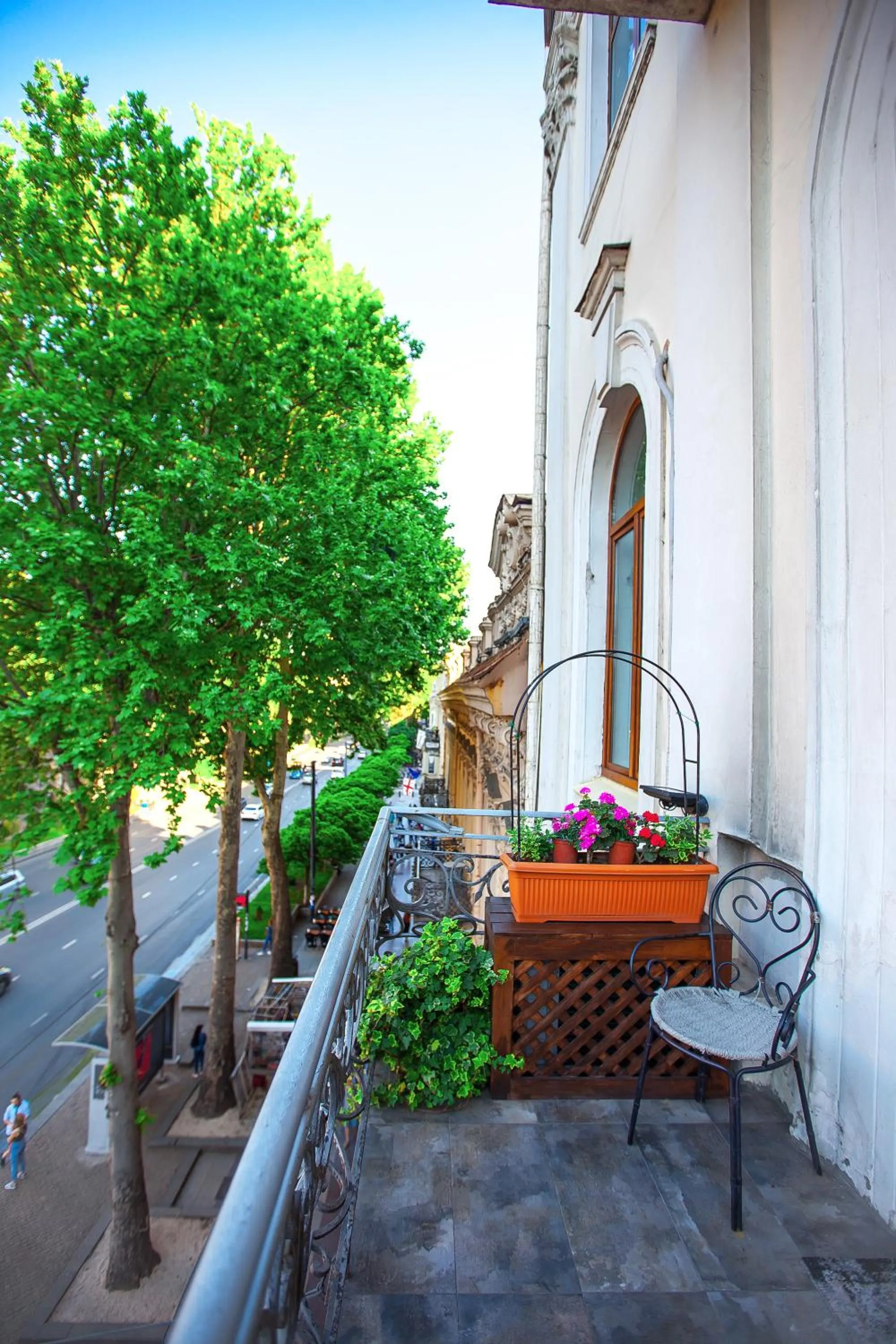Balcony/Terrace in Rustaveli Hotel