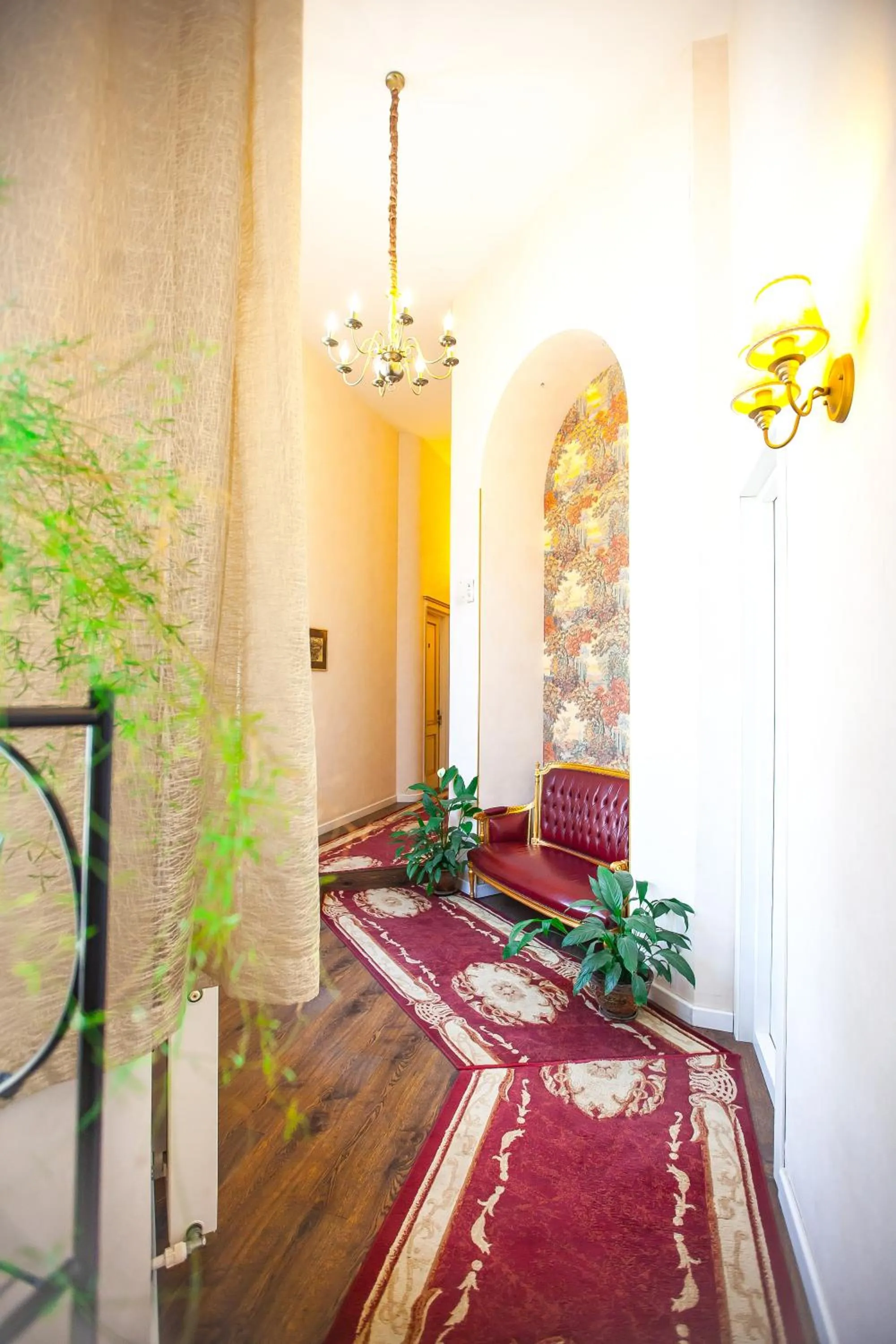 Seating area in Rustaveli Hotel