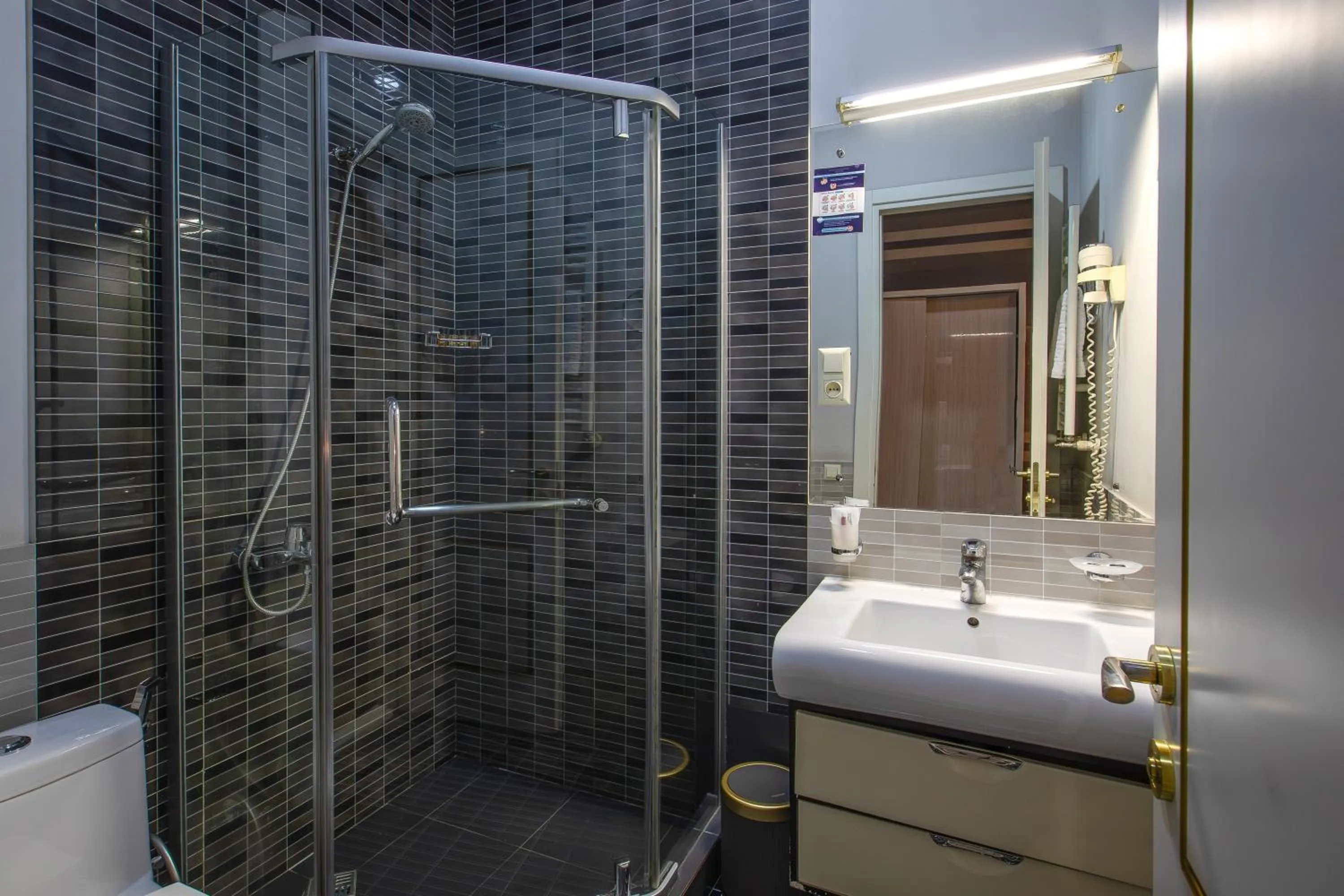 Bathroom in Rustaveli Hotel