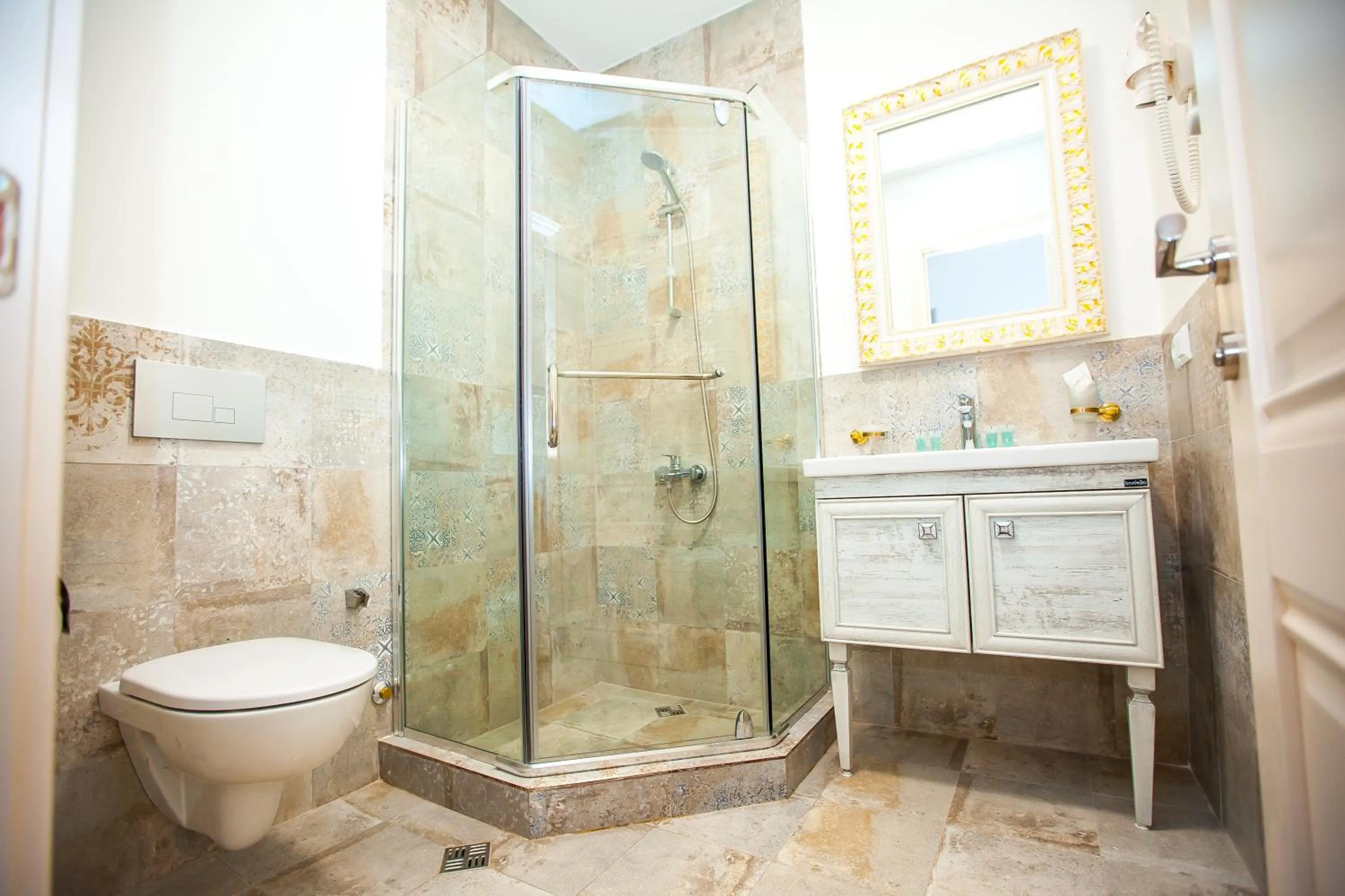 Bathroom in Rustaveli Hotel