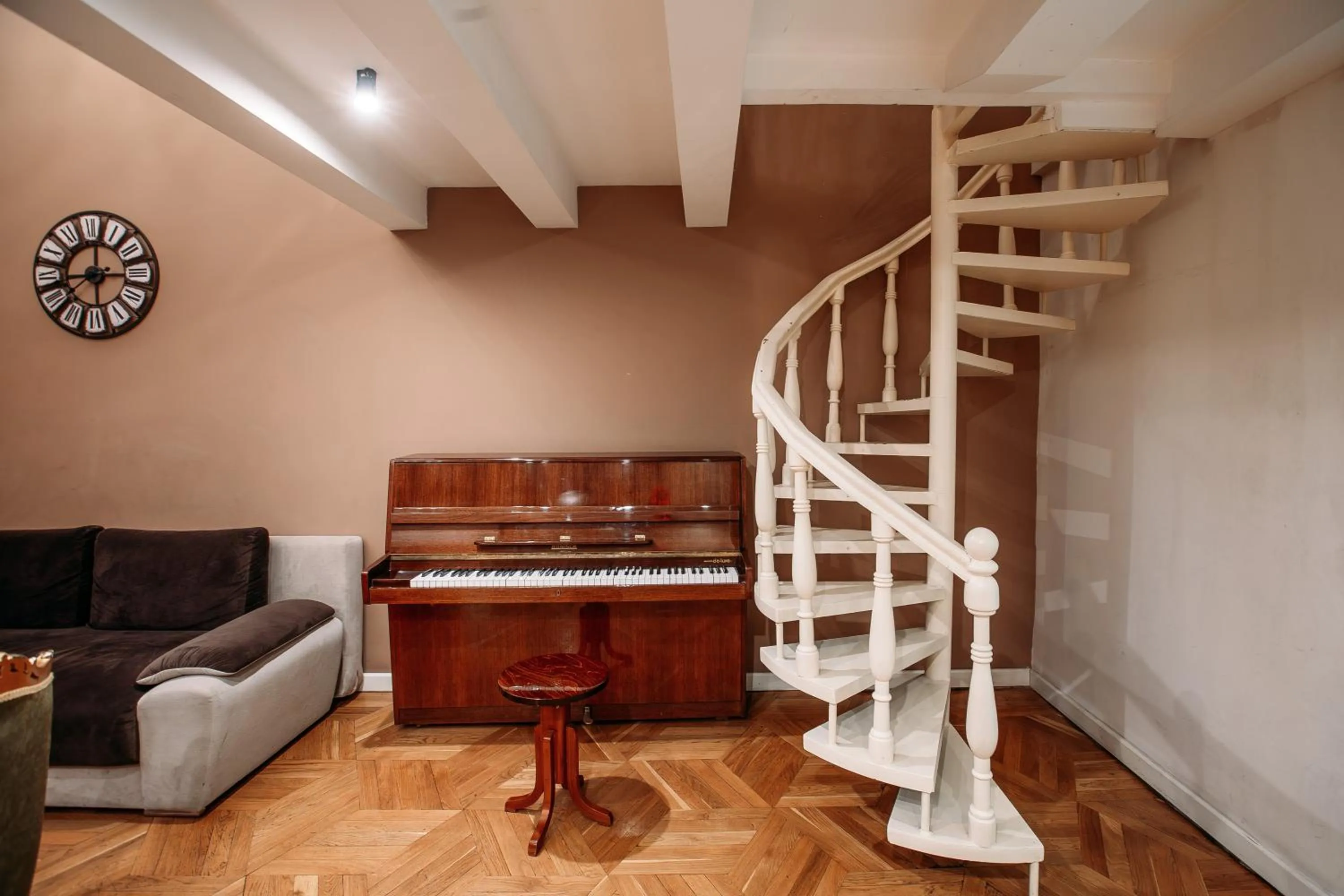 Seating area in Rustaveli Hotel