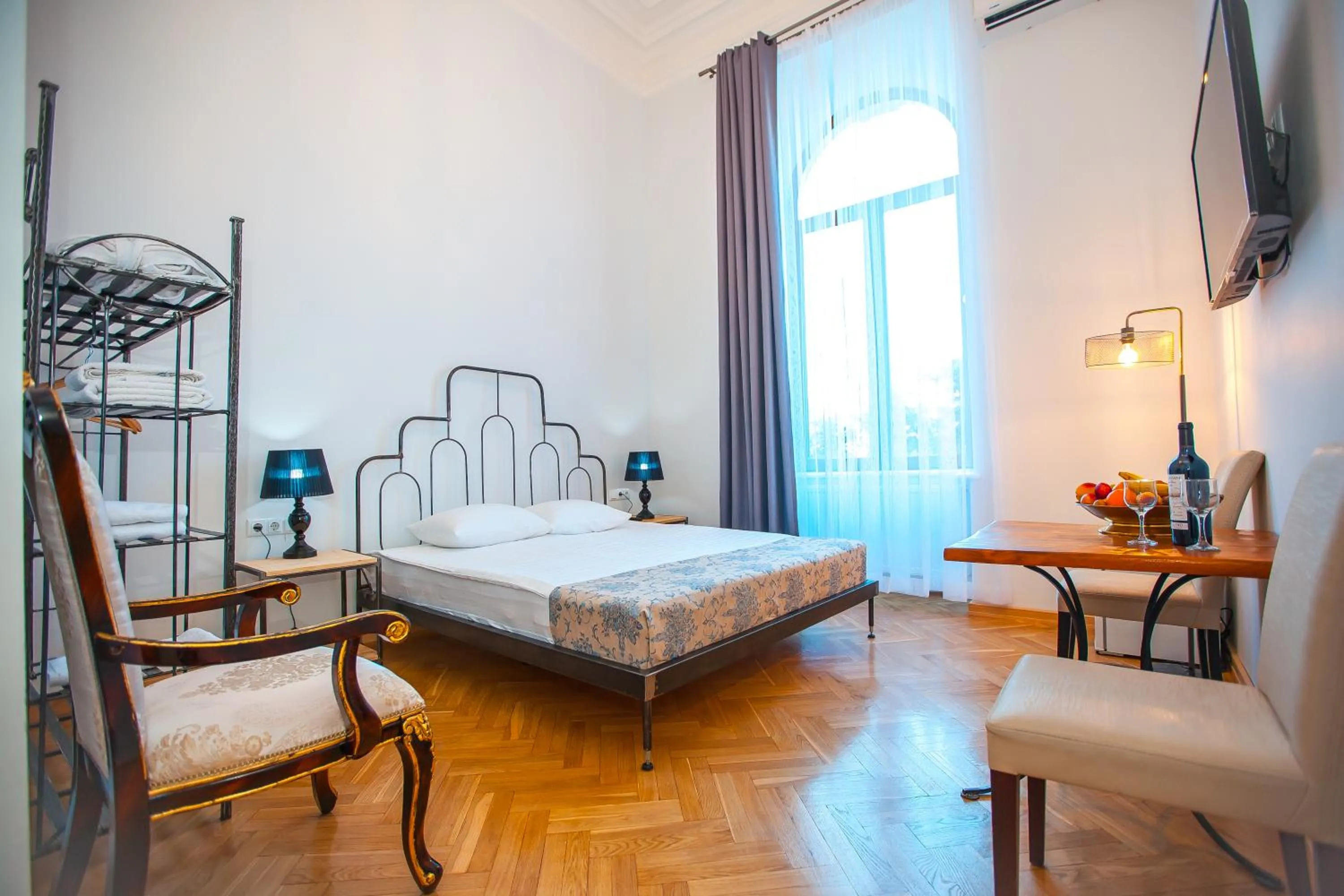 Bedroom, Bed in Rustaveli Hotel