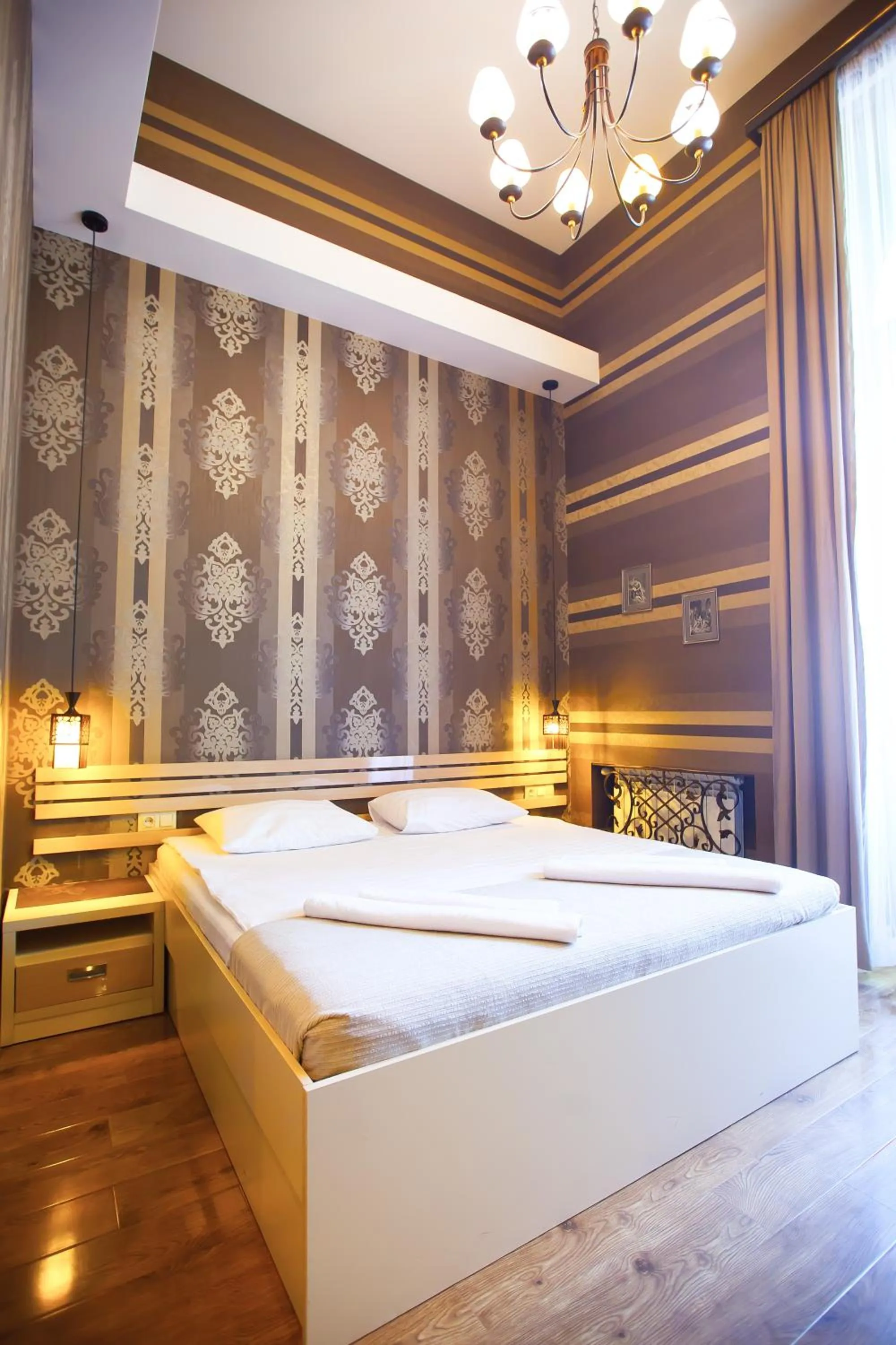 Bedroom, Bed in Rustaveli Hotel