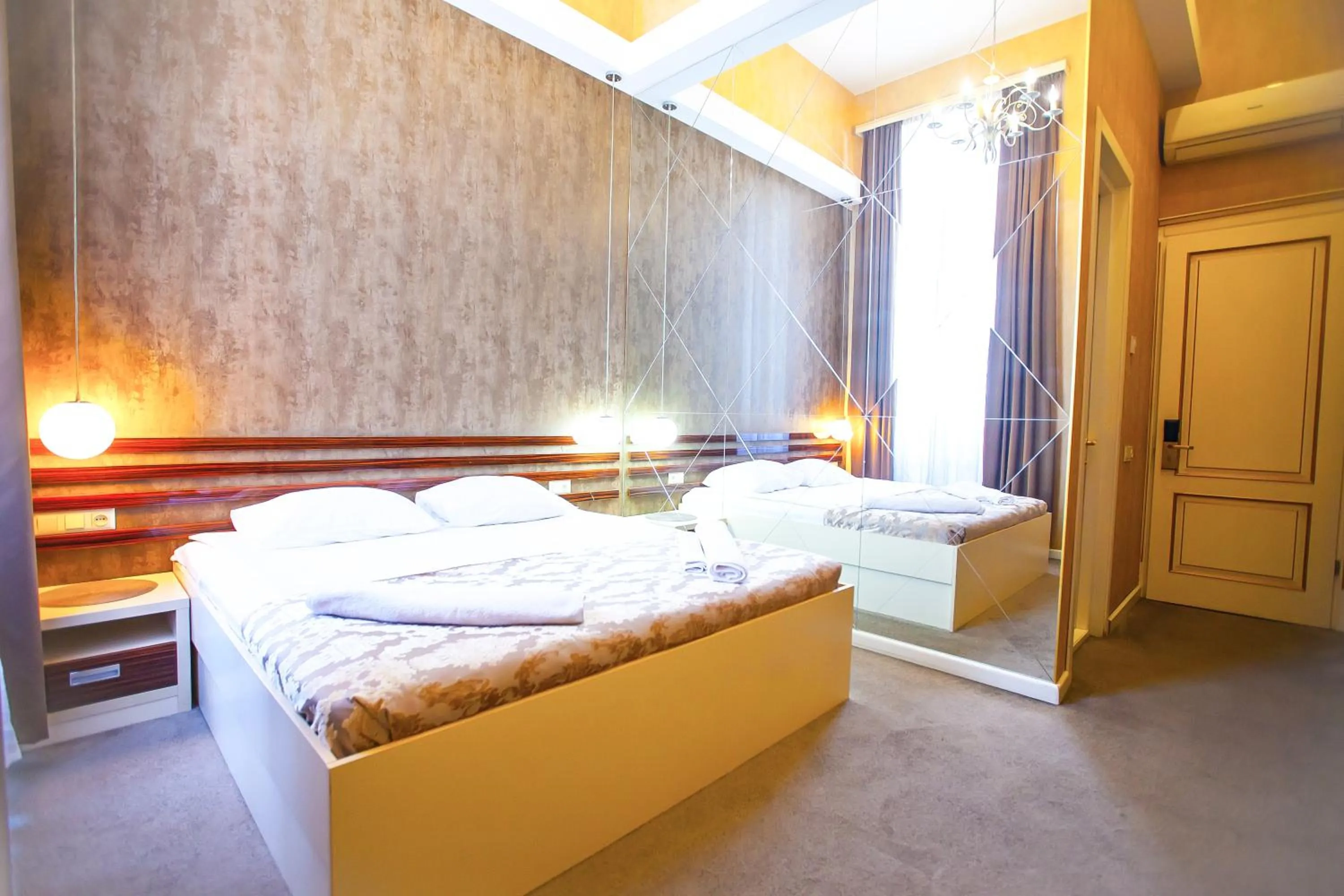 Bedroom, Bed in Rustaveli Hotel