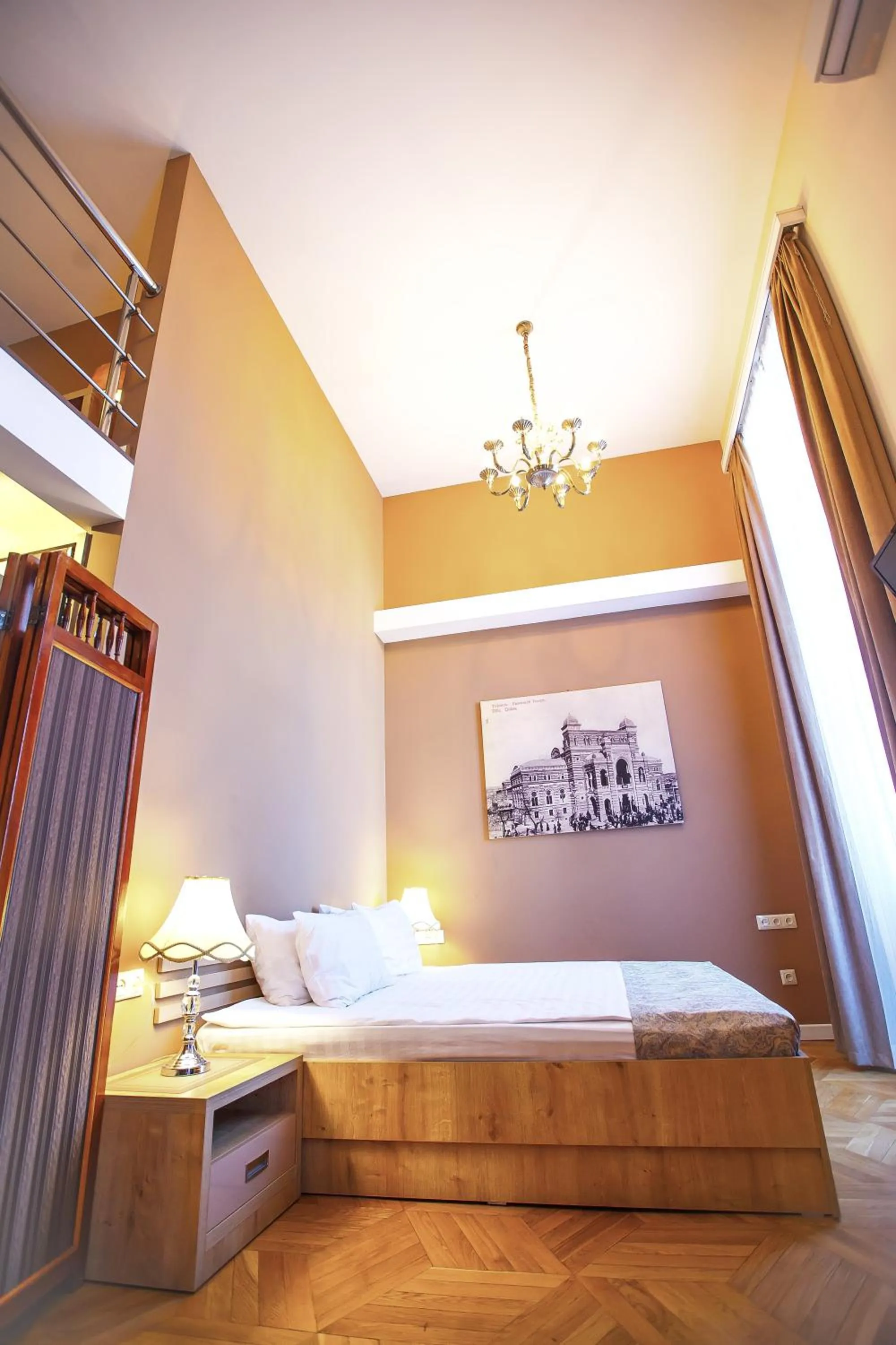 Bedroom, Bed in Rustaveli Hotel