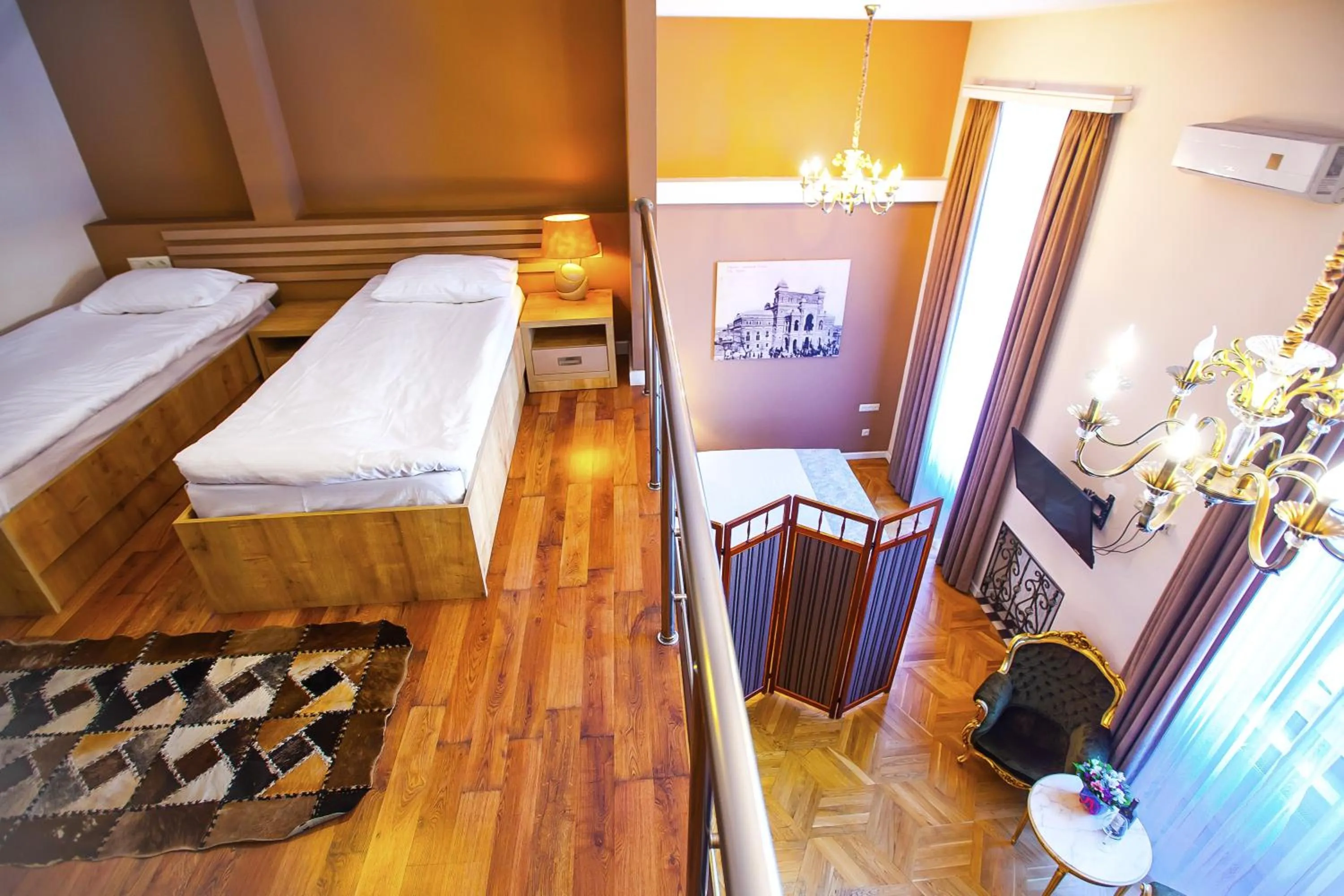 Bedroom, Bed in Rustaveli Hotel