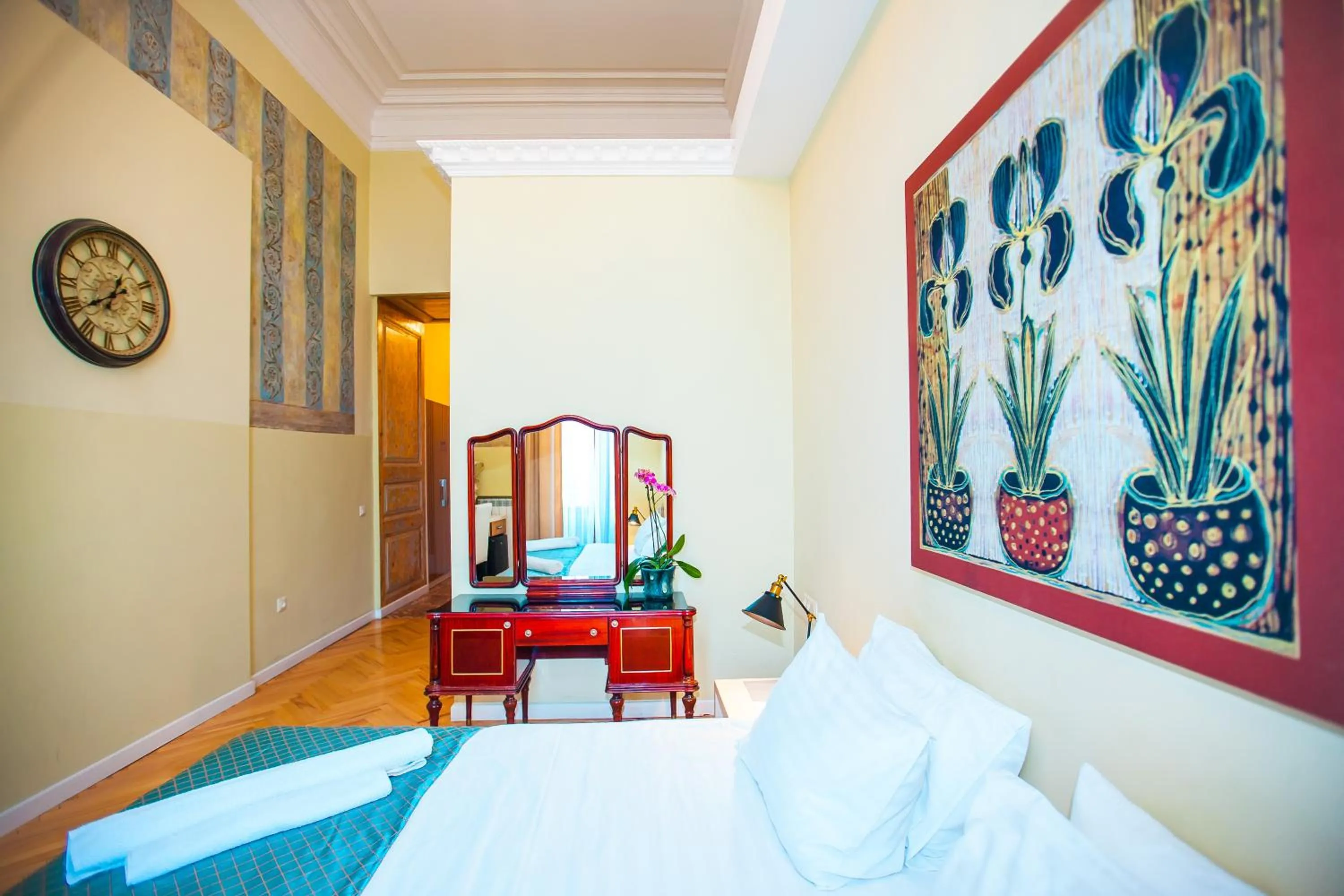 Bedroom, Bed in Rustaveli Hotel