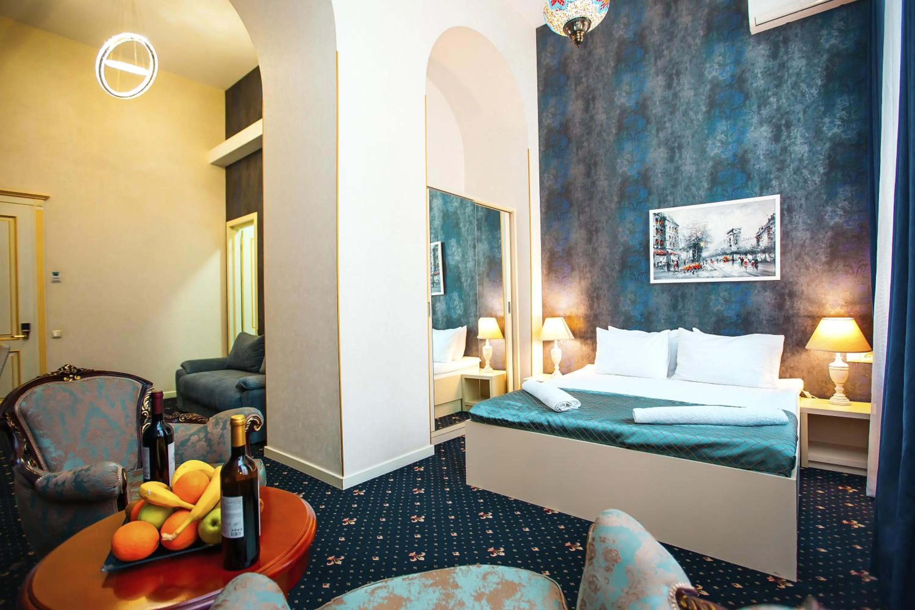 Bedroom, Bed in Rustaveli Hotel