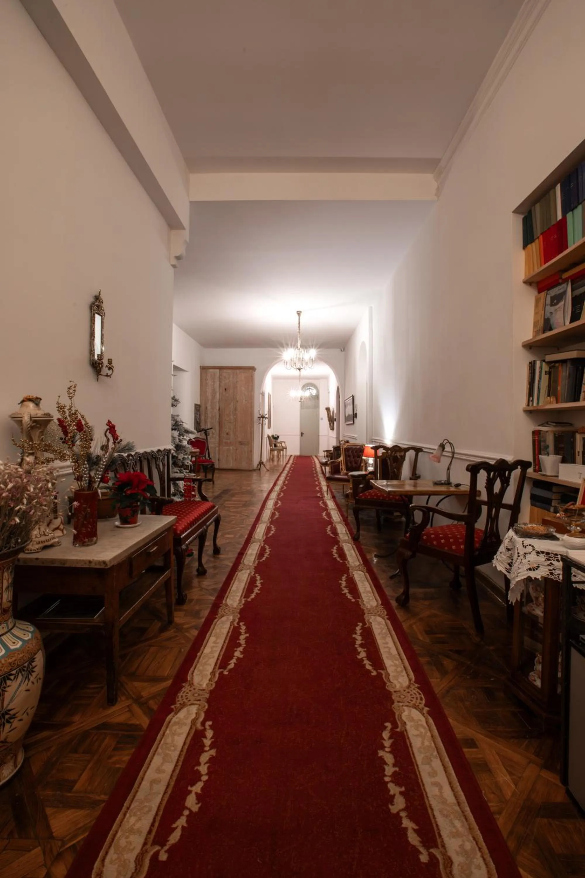 Seating area in Rustaveli Hotel
