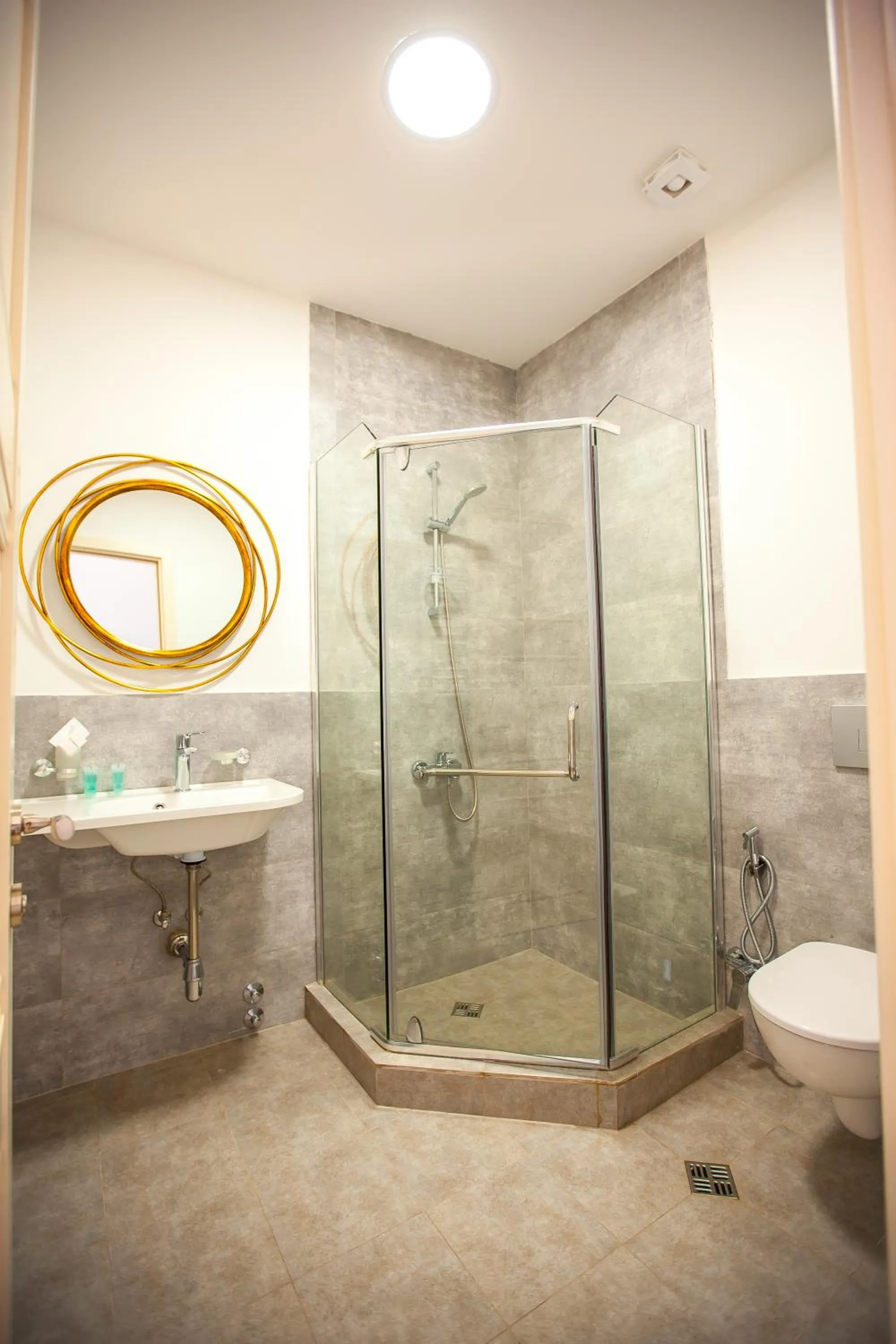 Bathroom in Rustaveli Hotel