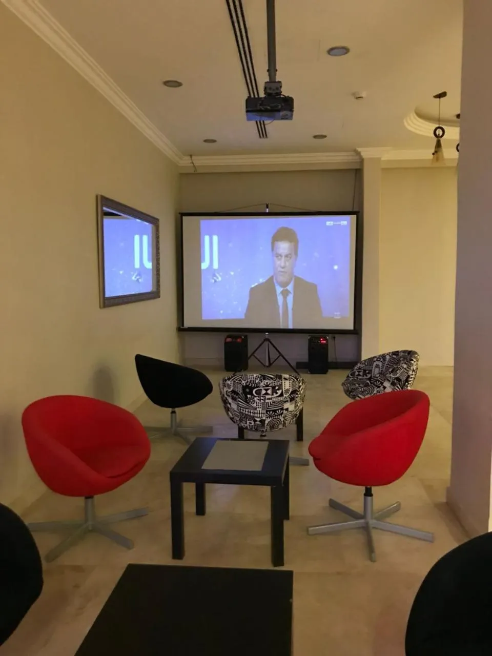Communal lounge/ TV room in Executive Suites