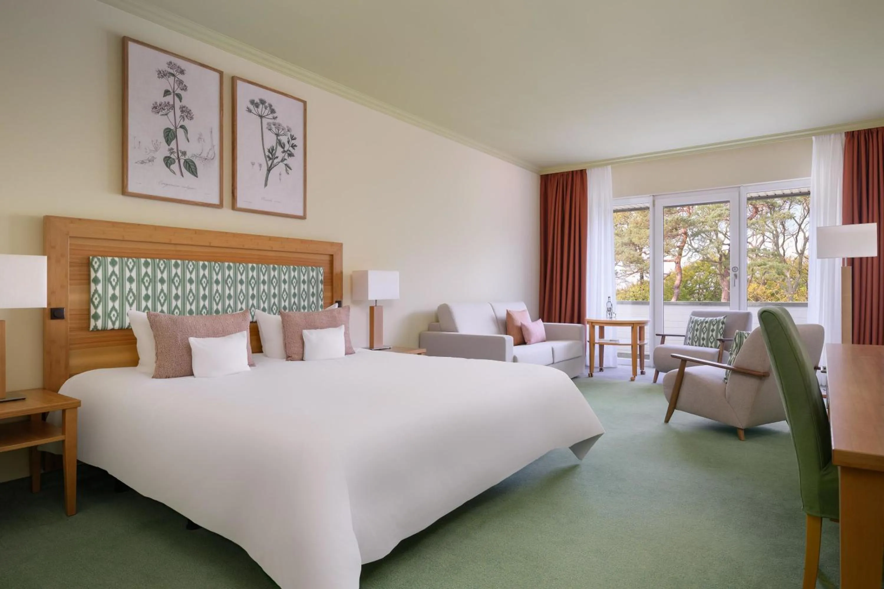 Photo of the whole room, Bed in IFA Graal-Müritz Hotel & Spa