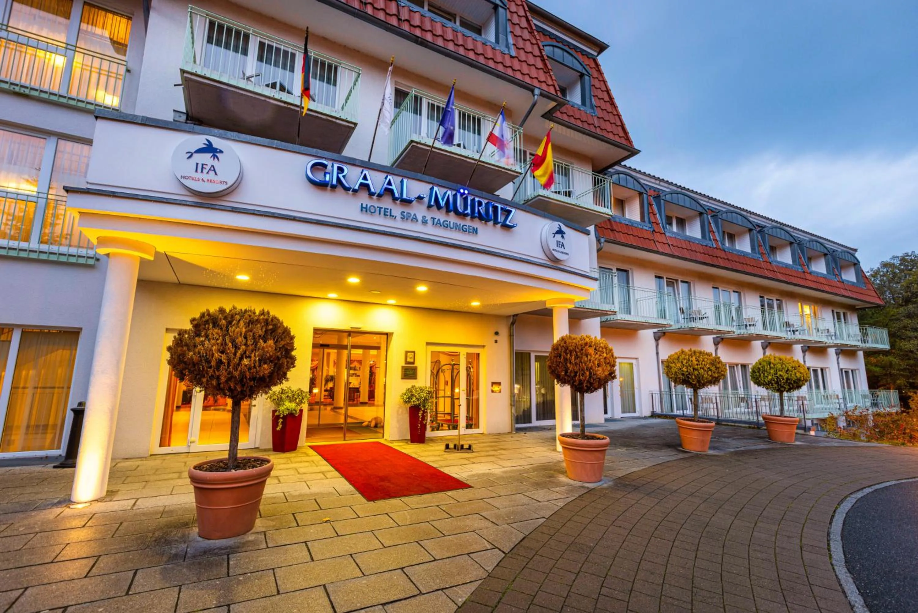 Facade/entrance in IFA Graal-Müritz Hotel & Spa