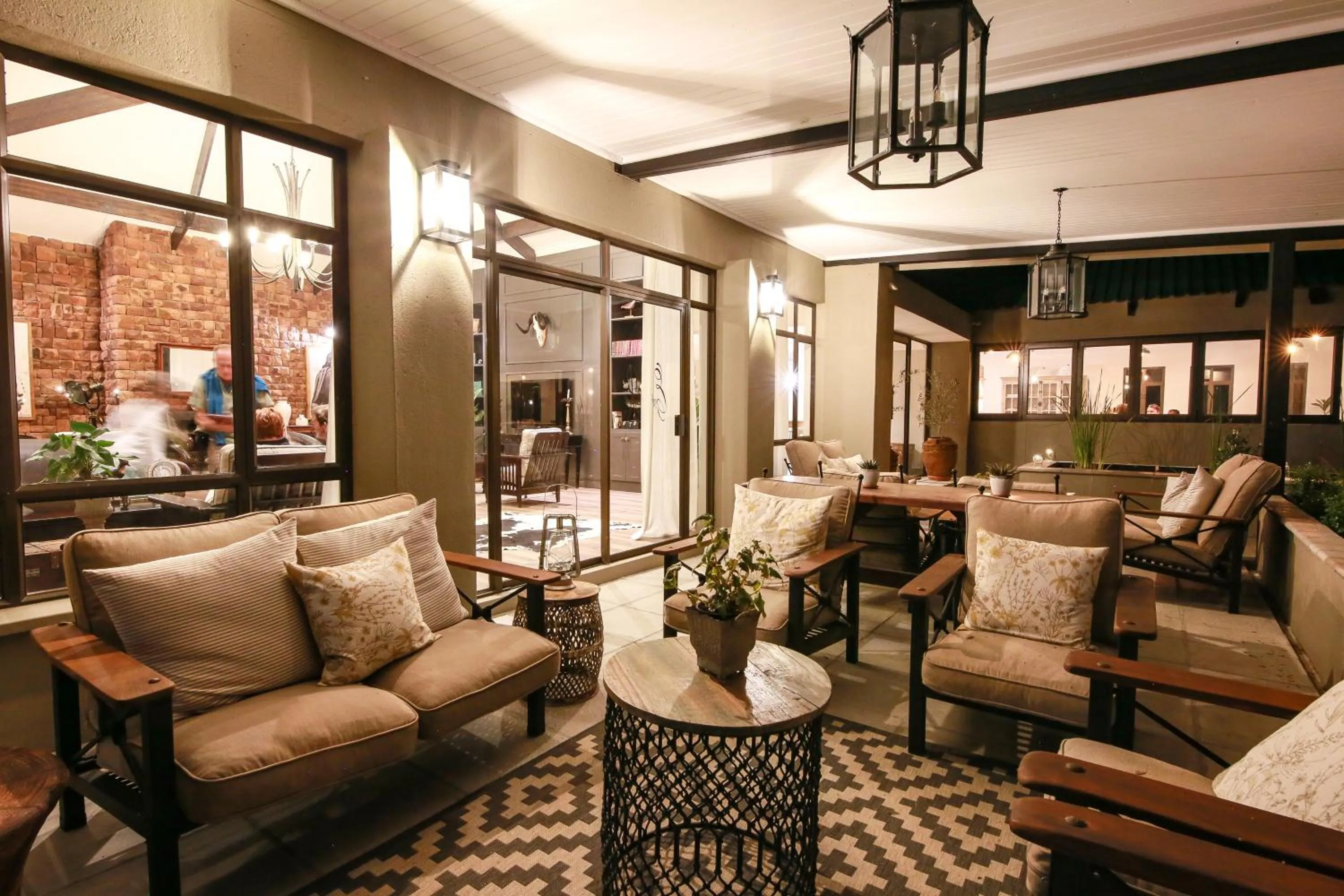 Patio in Otjiwa Safari Lodge