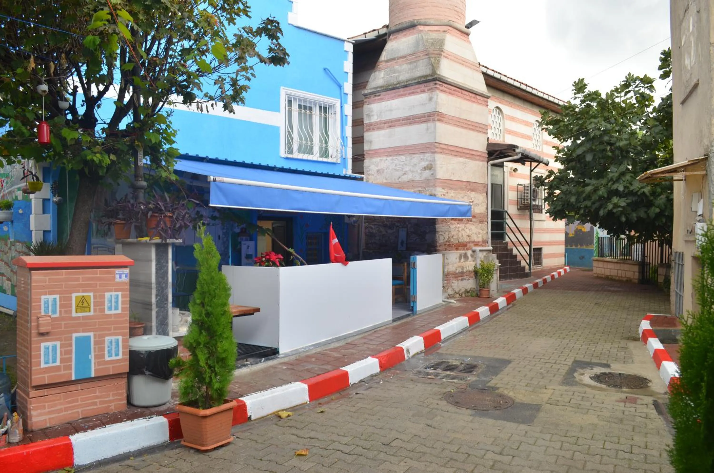 Patio, Property Building in SULTANAHMET ıŞIL HOTEL