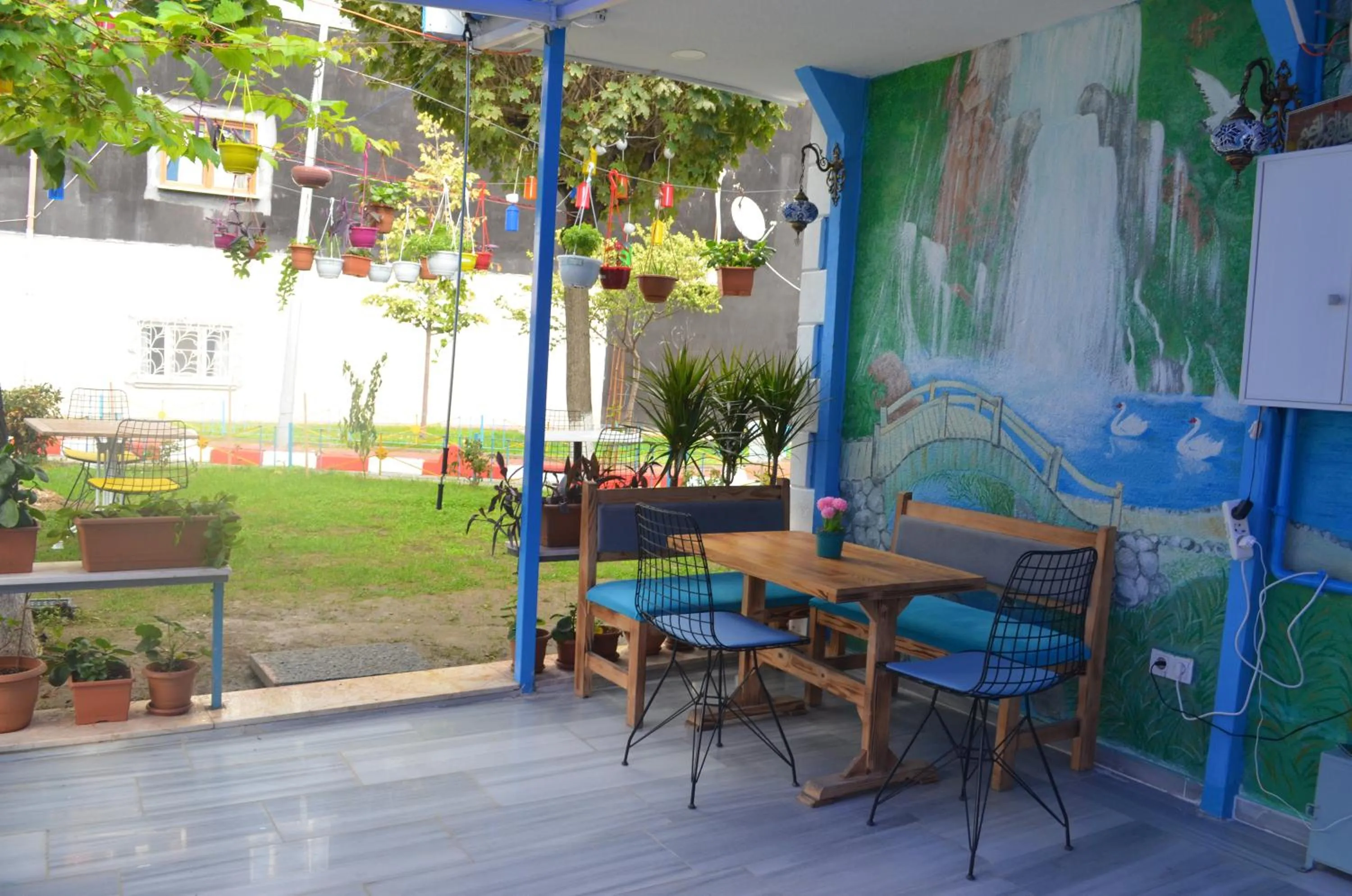 Patio in SULTANAHMET ıŞIL HOTEL