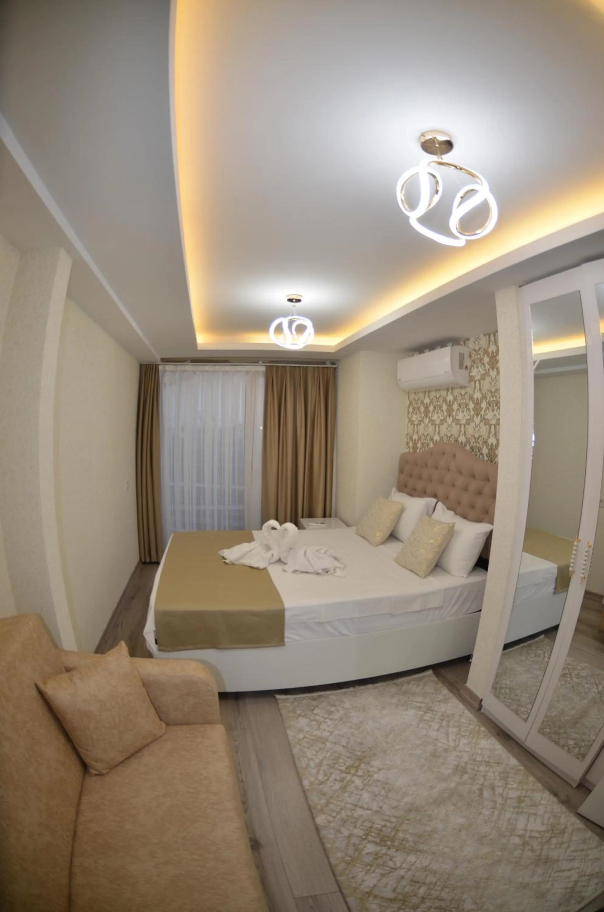 Bed in SULTANAHMET ıŞIL HOTEL