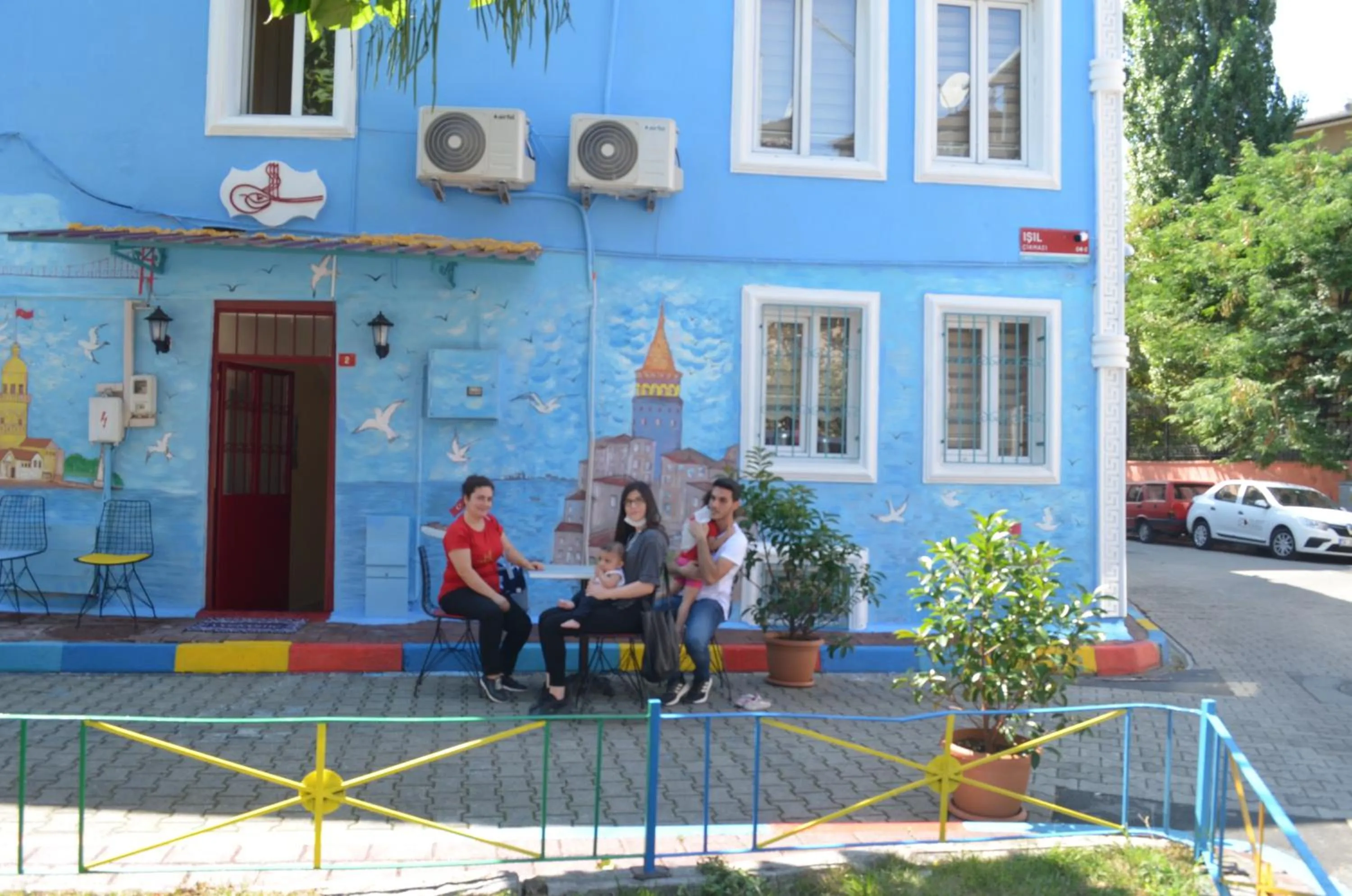 Patio in SULTANAHMET ıŞIL HOTEL