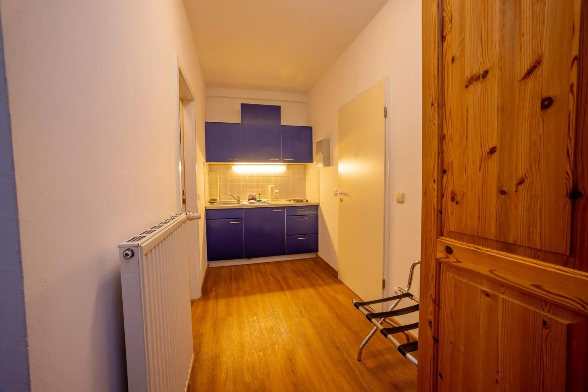 Kitchen or kitchenette in Hotel Schlösschen Sundische Wiese Zingst
