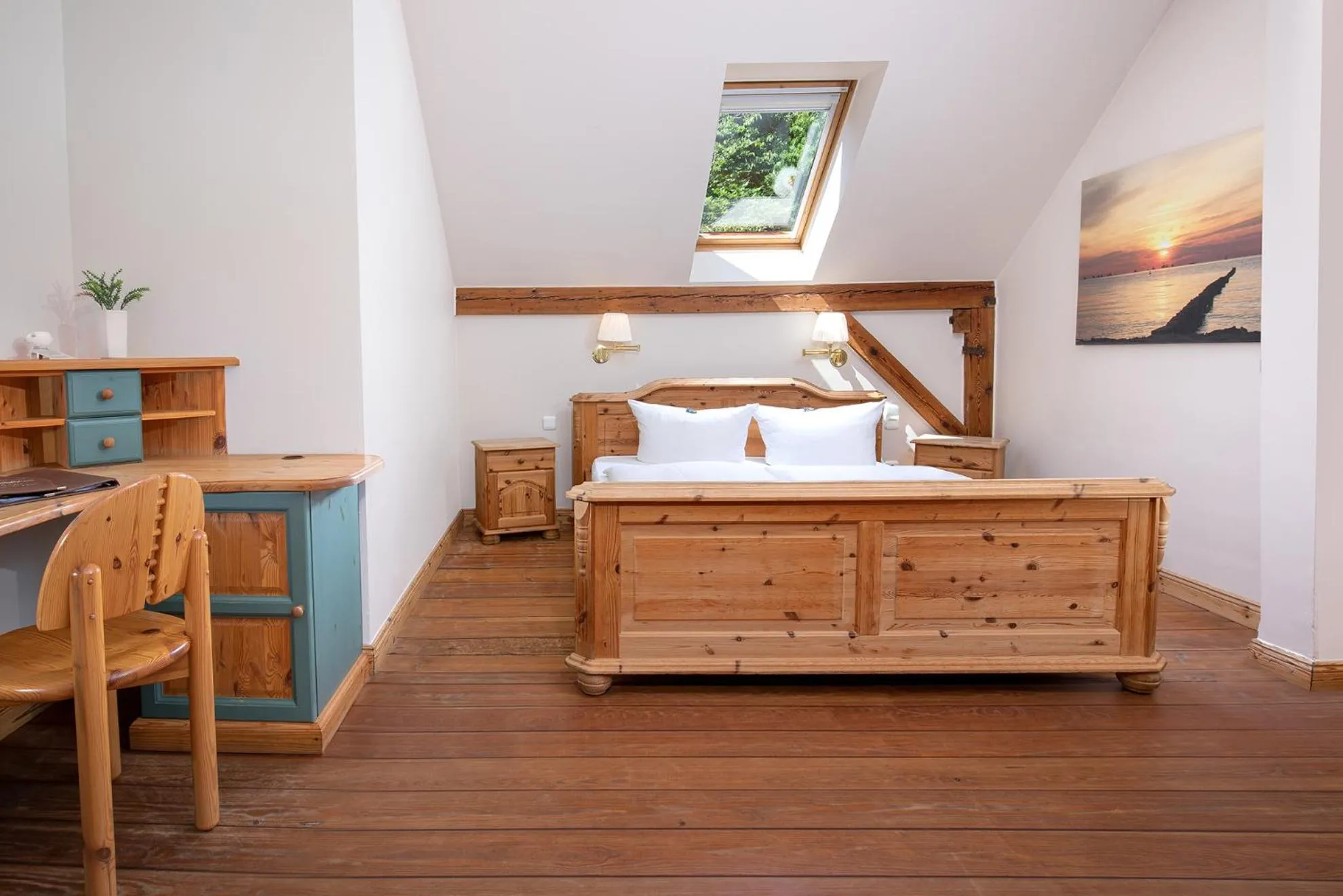 Bed in Hotel Schlösschen Sundische Wiese Zingst