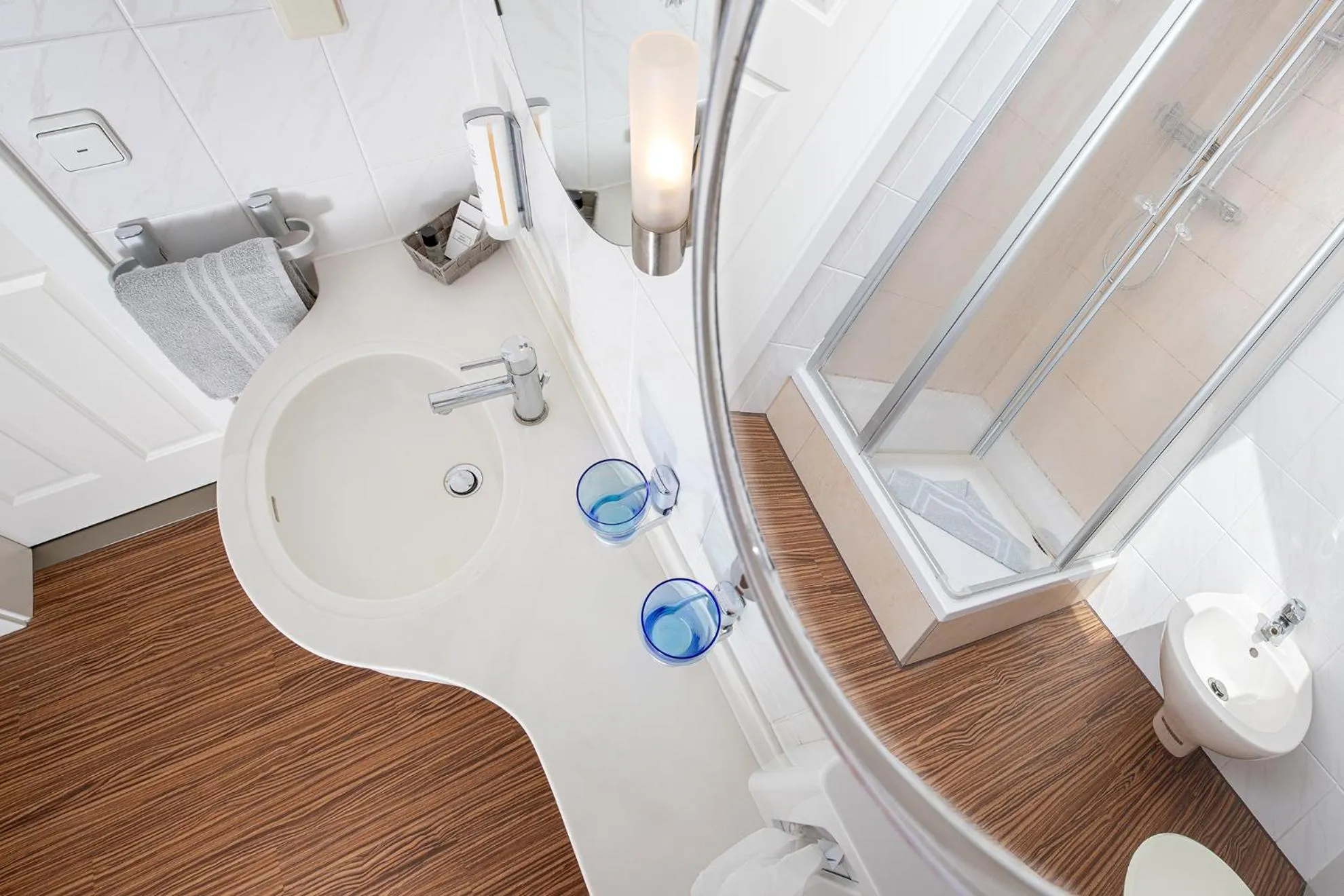 Shower in Hotel Schlösschen Sundische Wiese Zingst