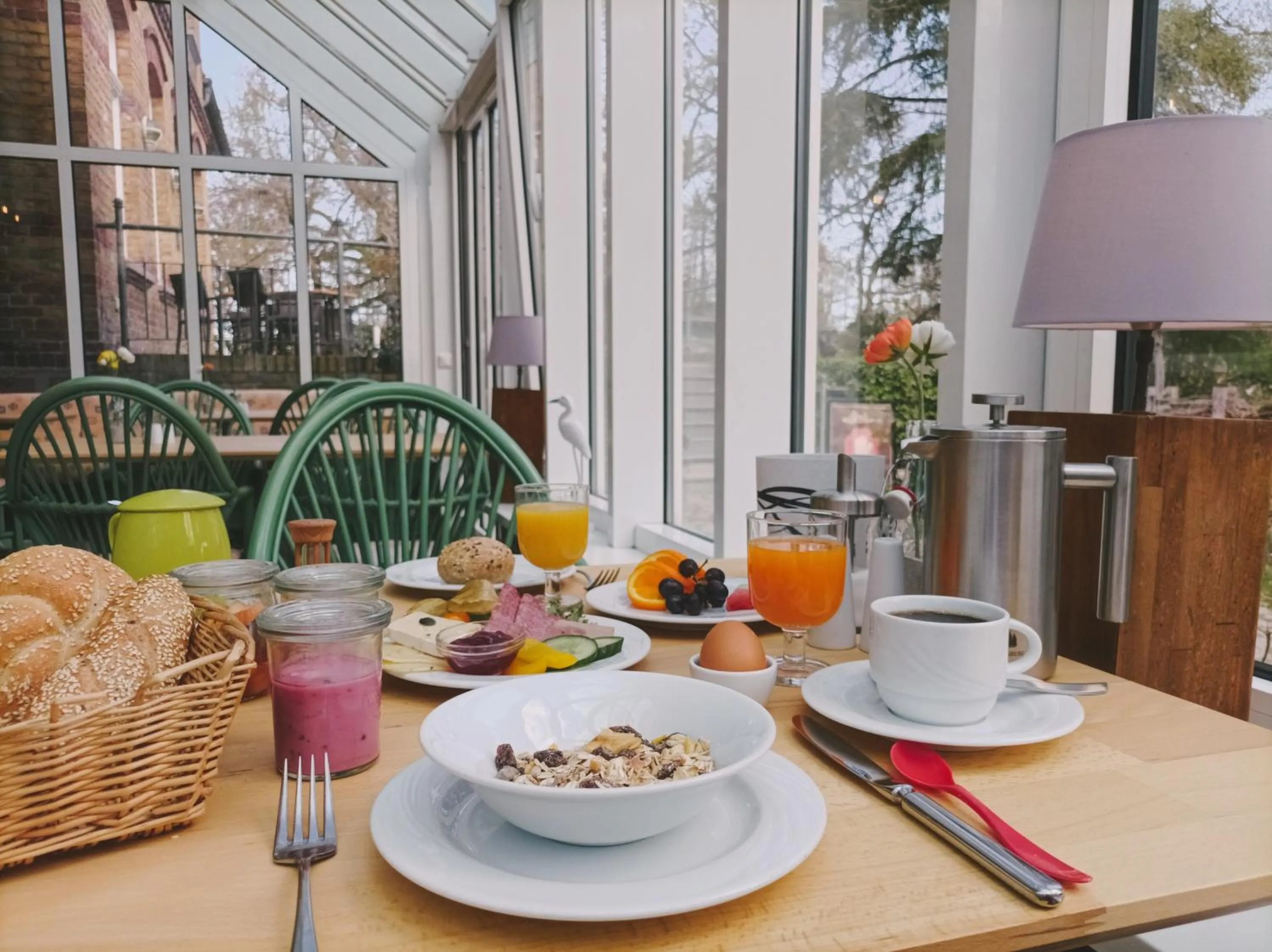 Breakfast in Hotel Schlösschen Sundische Wiese Zingst