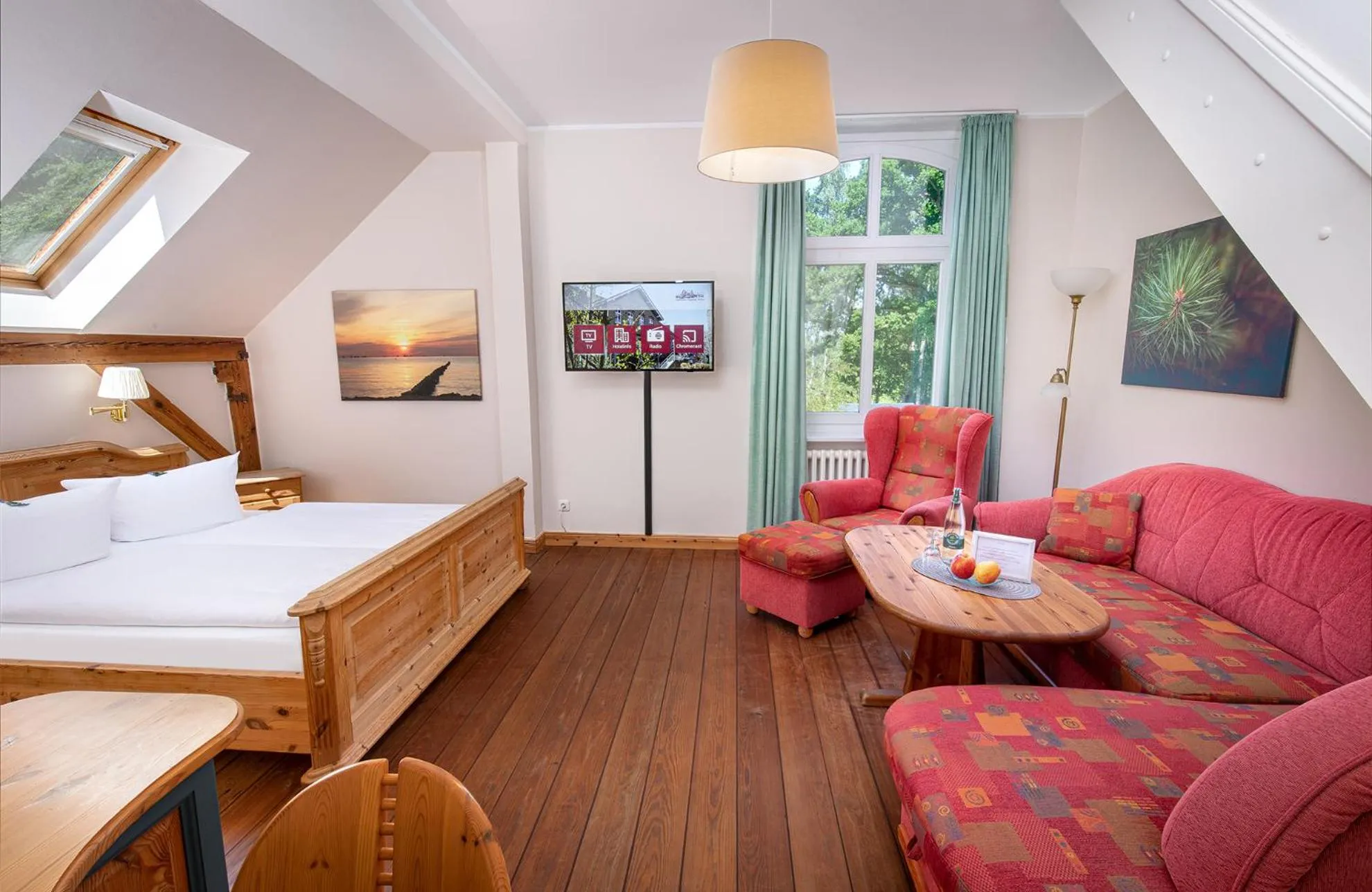Bed in Hotel Schlösschen Sundische Wiese Zingst