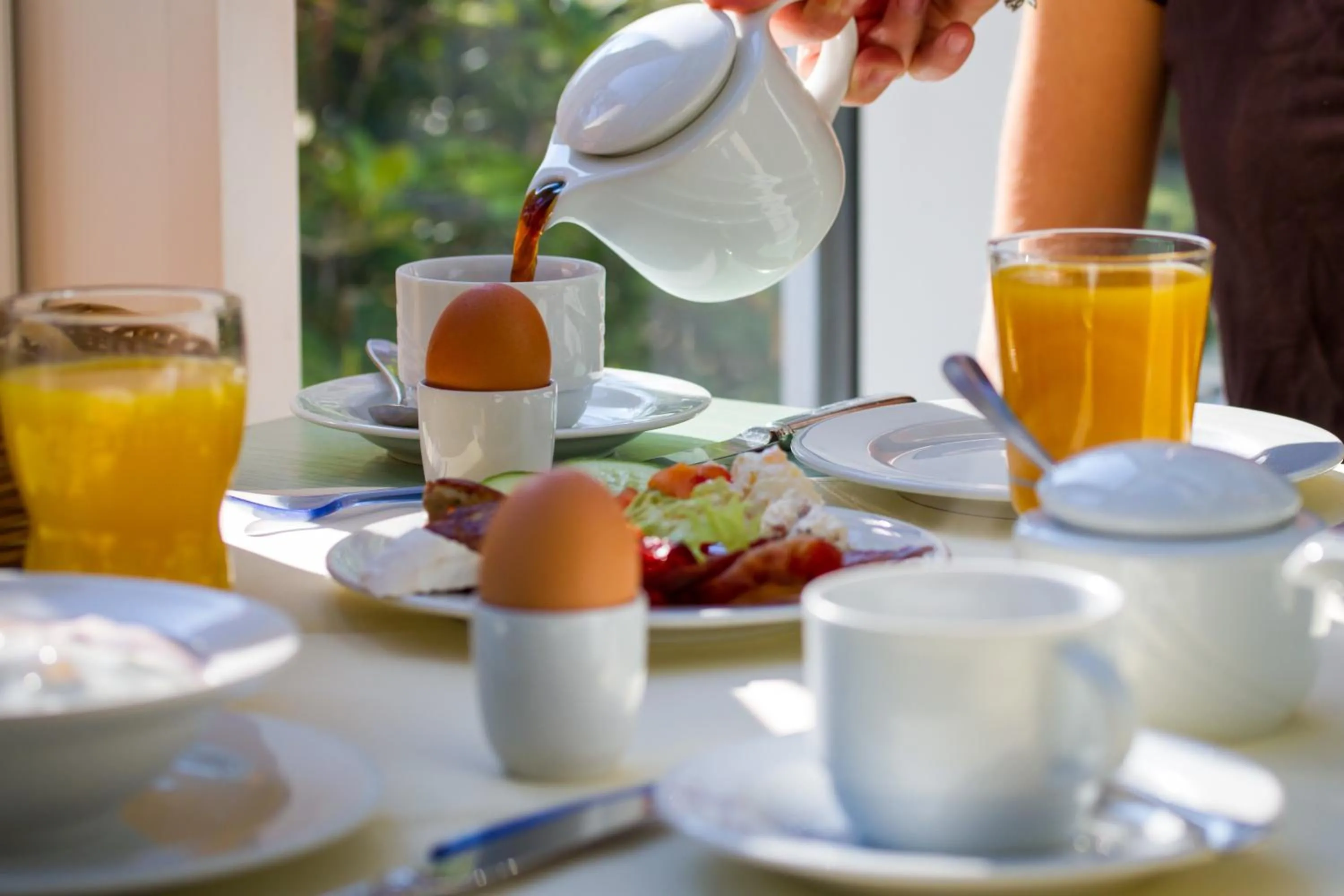 Buffet breakfast in Hotel Schlösschen Sundische Wiese Zingst