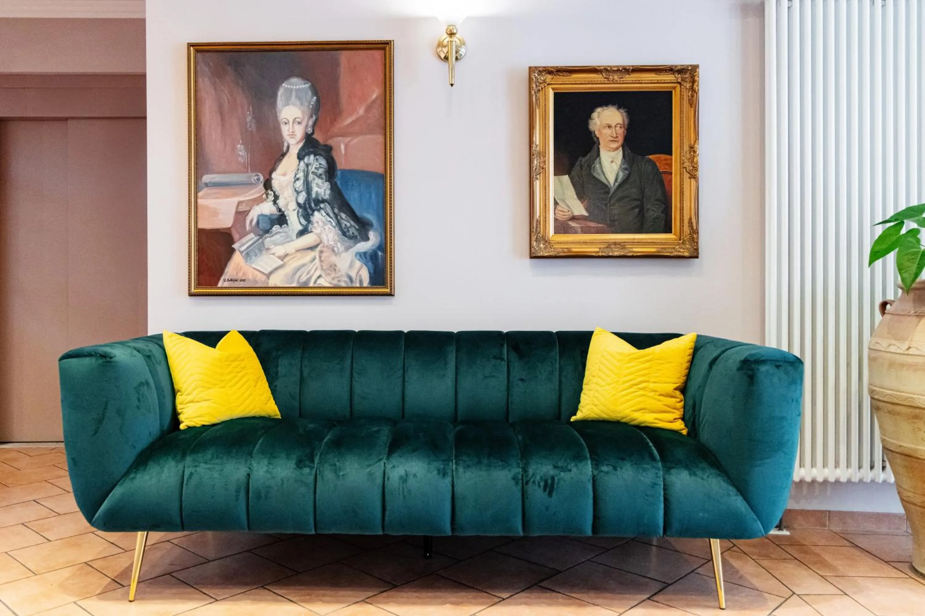 Lobby or reception in Hotel Anna Amalia