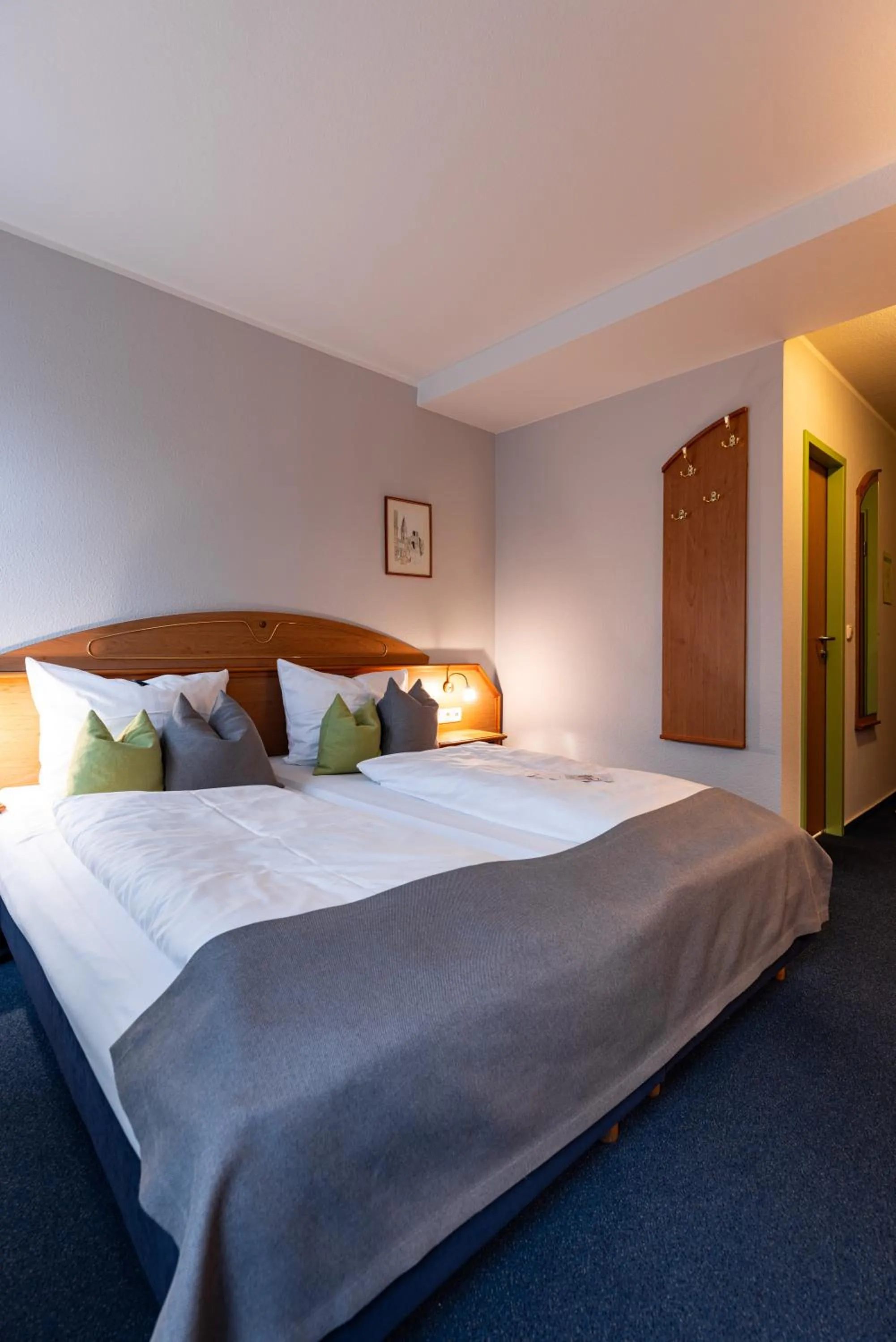 Bed in Hotel Anna Amalia