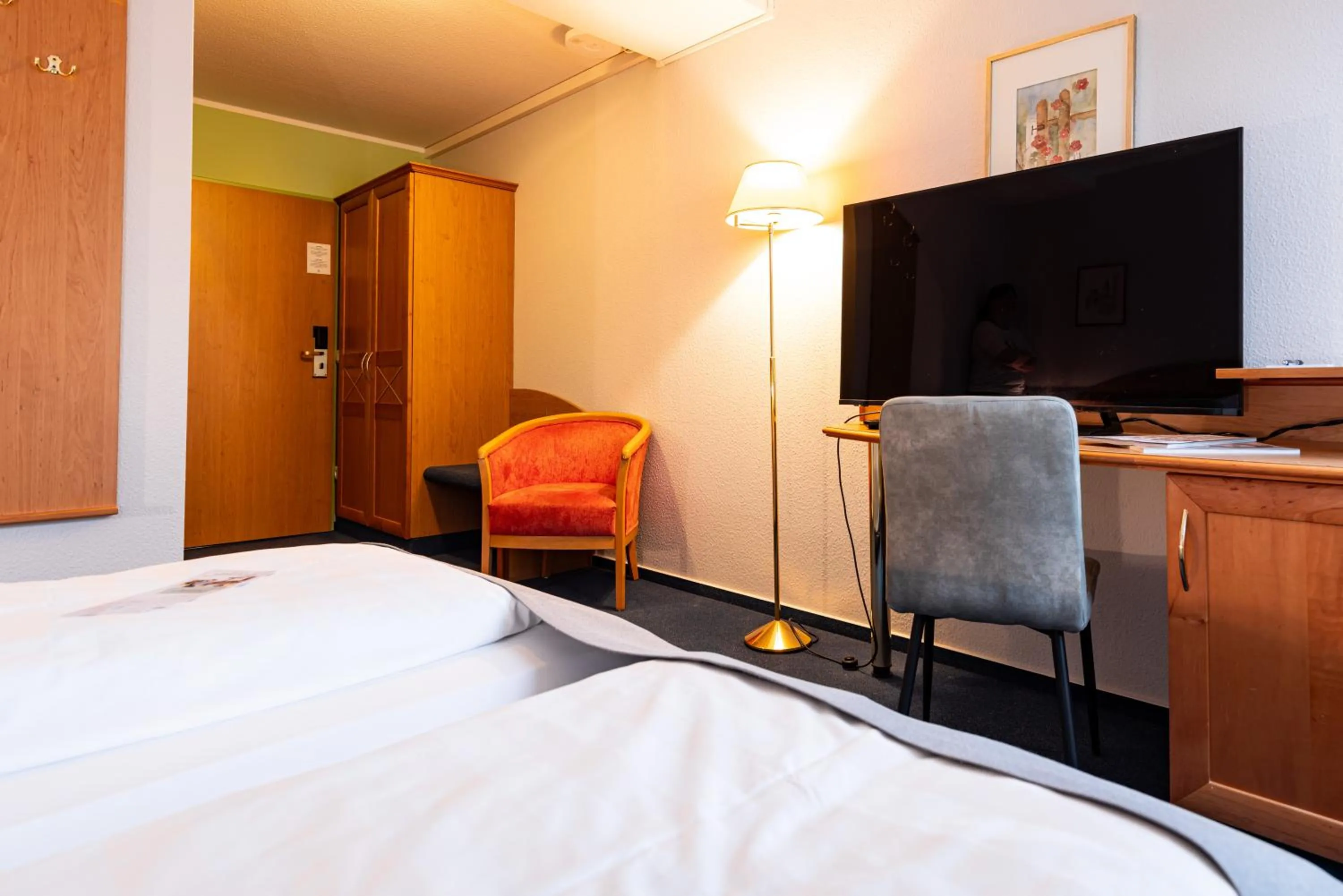 Bed in Hotel Anna Amalia